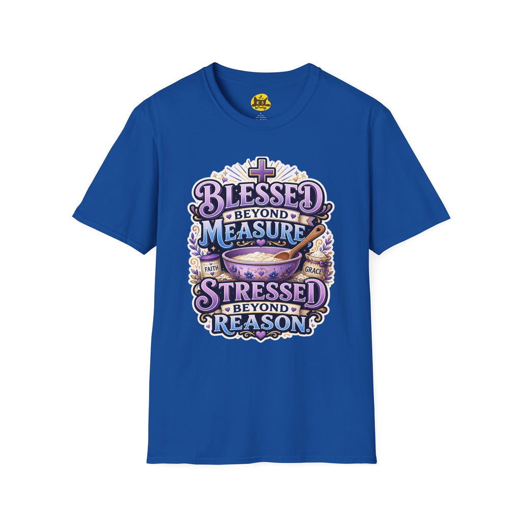 Blessed Beyond Measure T-Shirt — Faith-Inspired Christian Graphic Tee