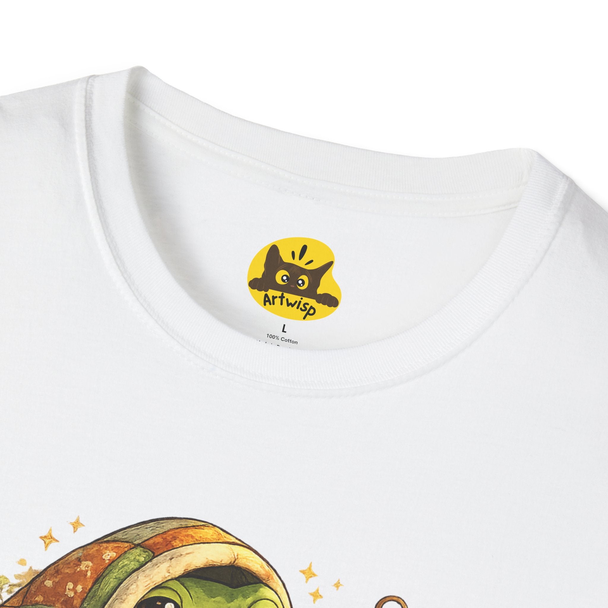 T-Shirt — Cozy Frog “One More Chapter” Graphic Tee