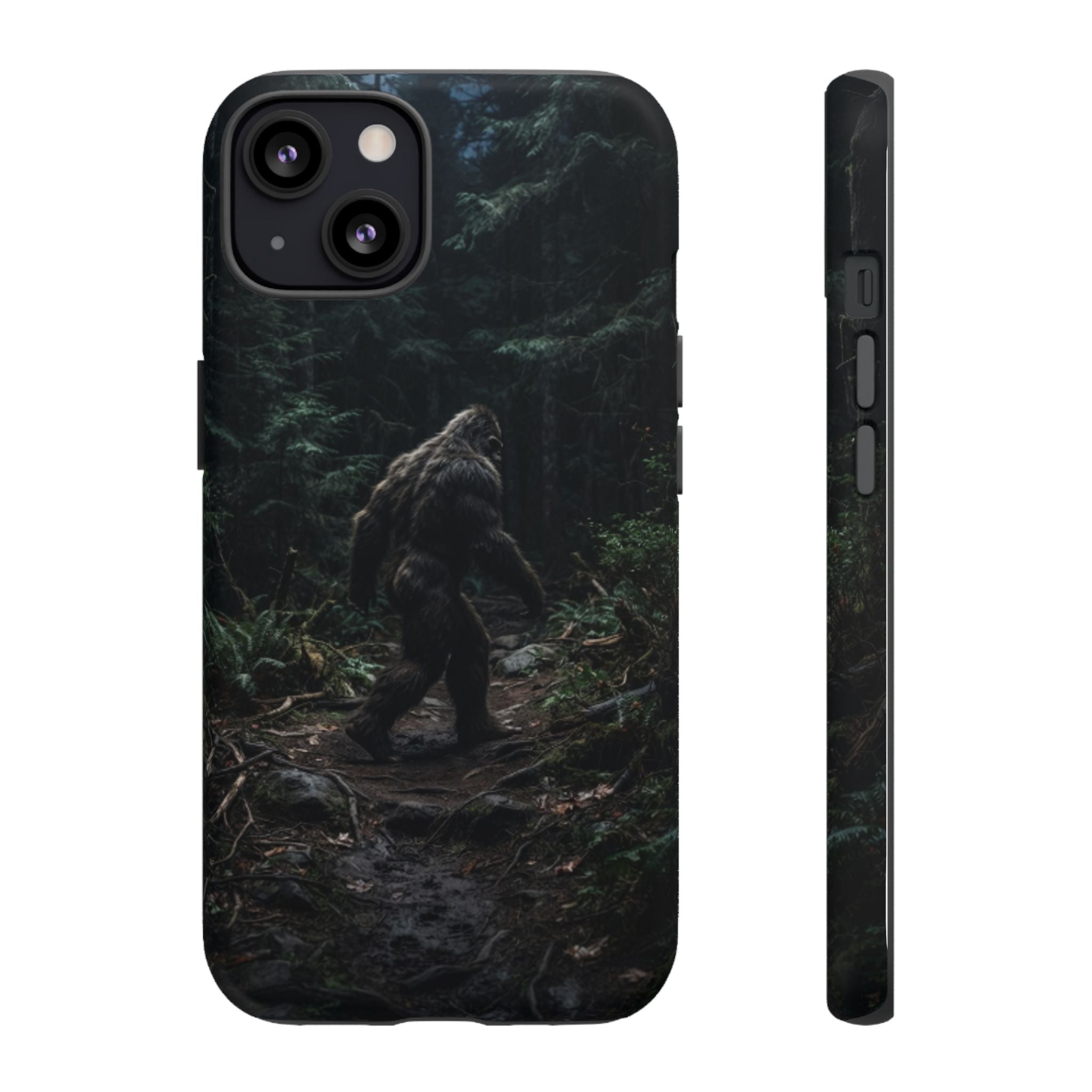 Bigfoot Forest Phone Case — Sasquatch Woodland Protective Cover