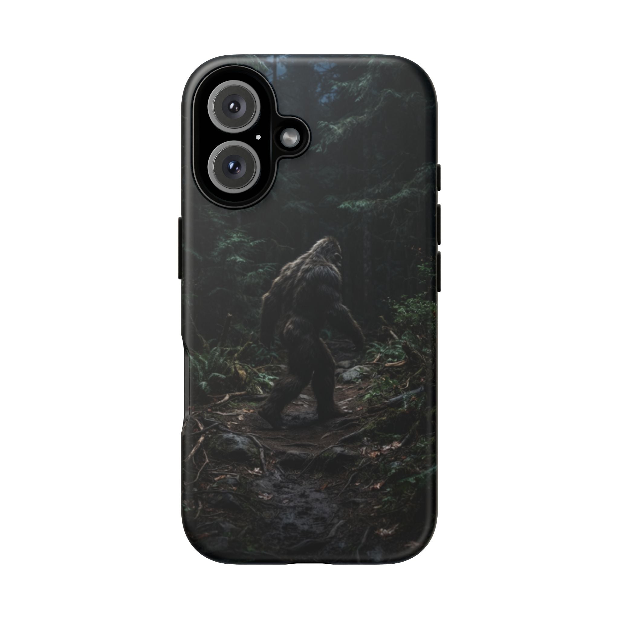Bigfoot Forest Phone Case — Sasquatch Woodland Protective Cover