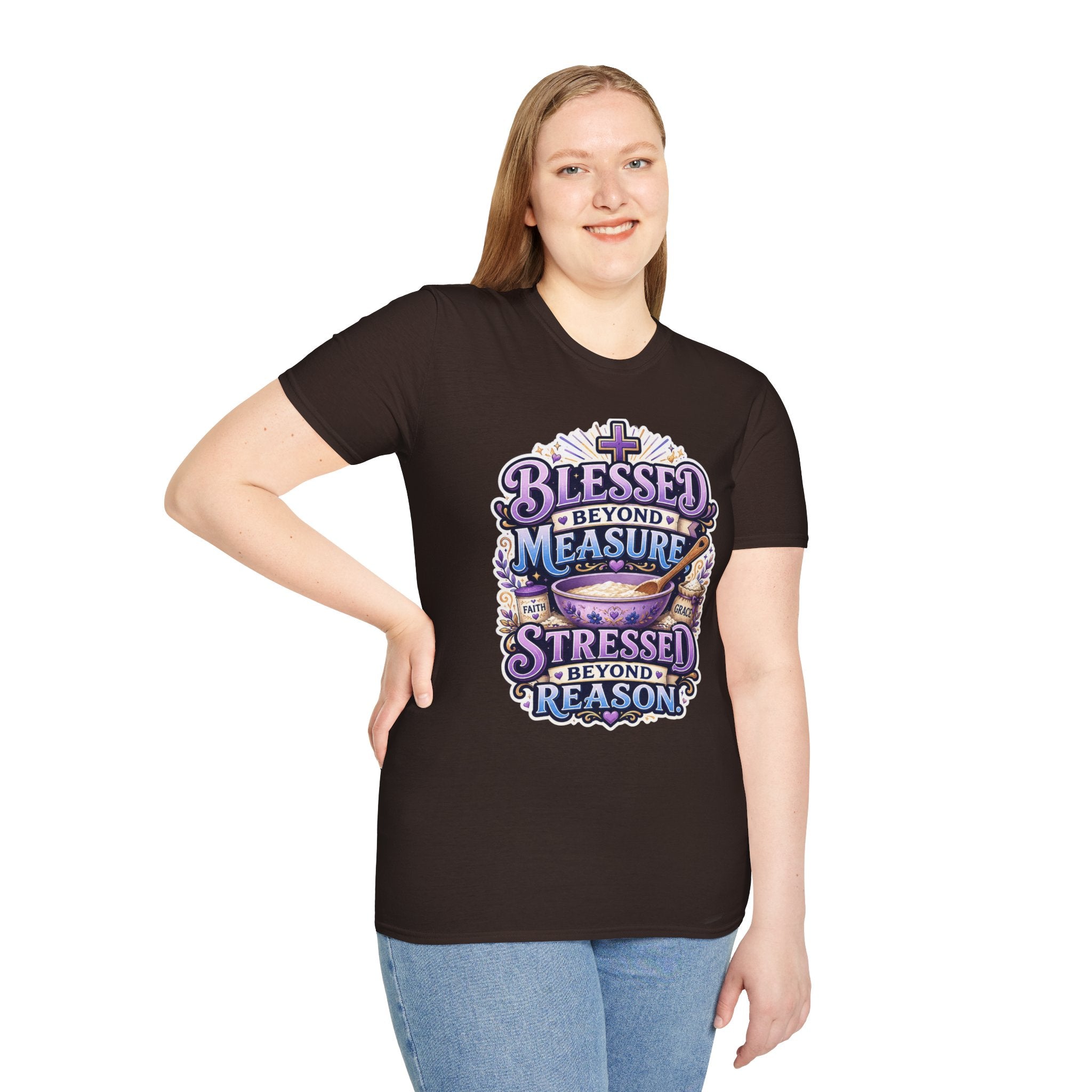 Blessed Beyond Measure T-Shirt — Faith-Inspired Christian Graphic Tee