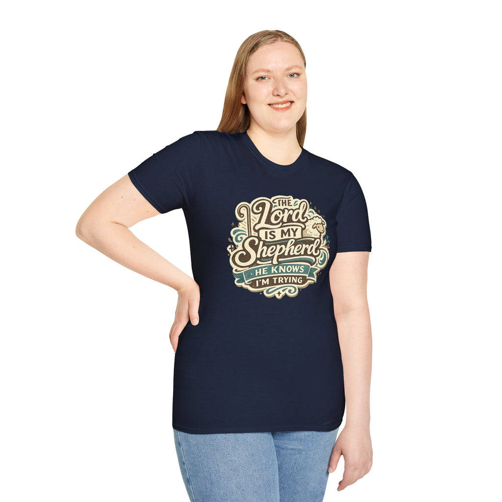 The Lord Is My Shepherd T-Shirt — Christian Faith Inspirational Tee