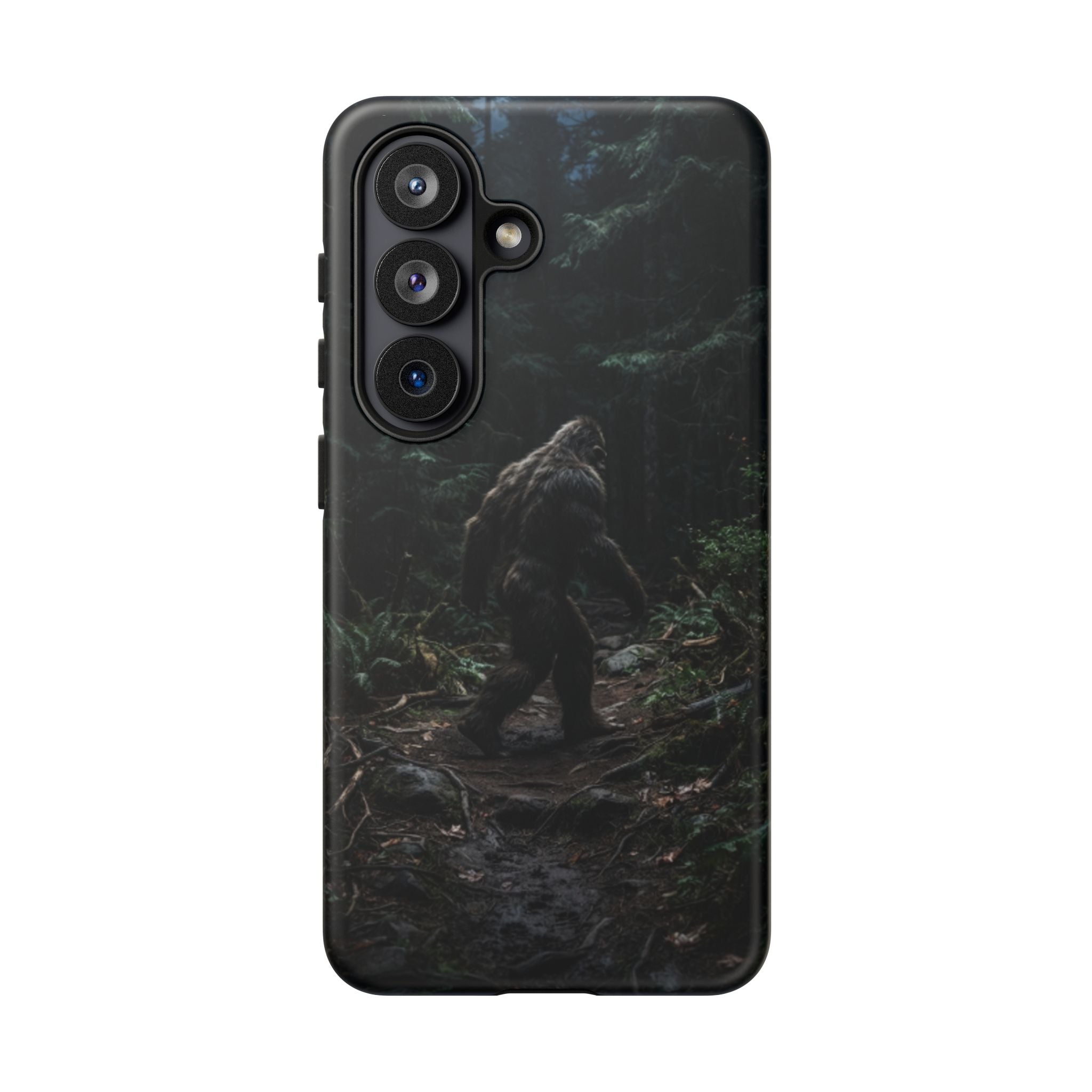 Bigfoot Forest Phone Case — Sasquatch Woodland Protective Cover