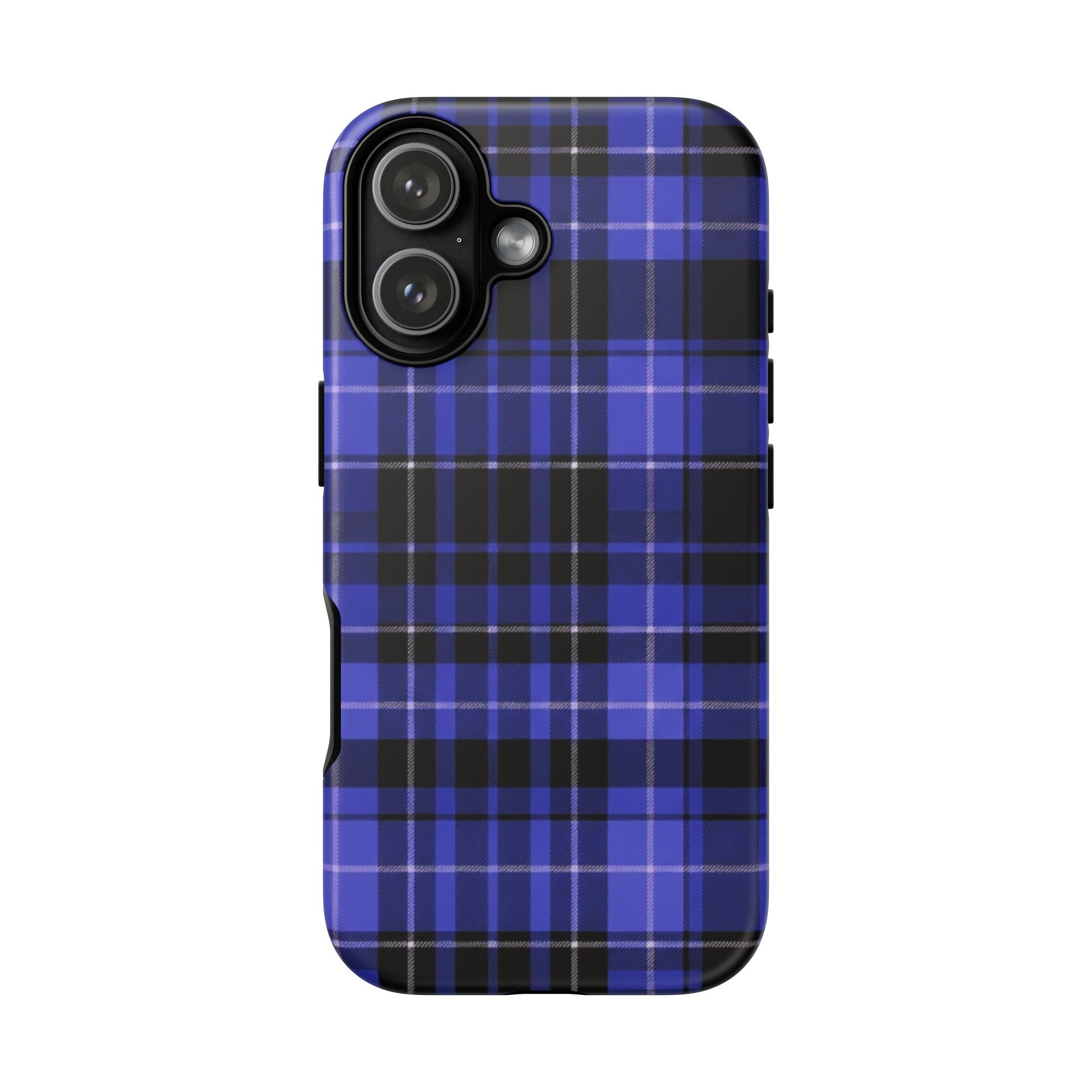Blue Buffalo Plaid Tough Case — Blue Plaid Protective Phone Case