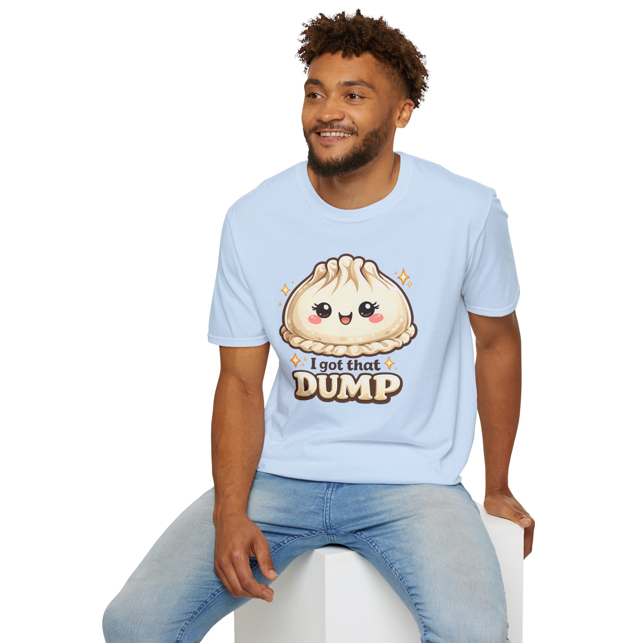 Dumpling T-Shirt — Cute Kawaii Dumpling Design with "I Got That Dump"
