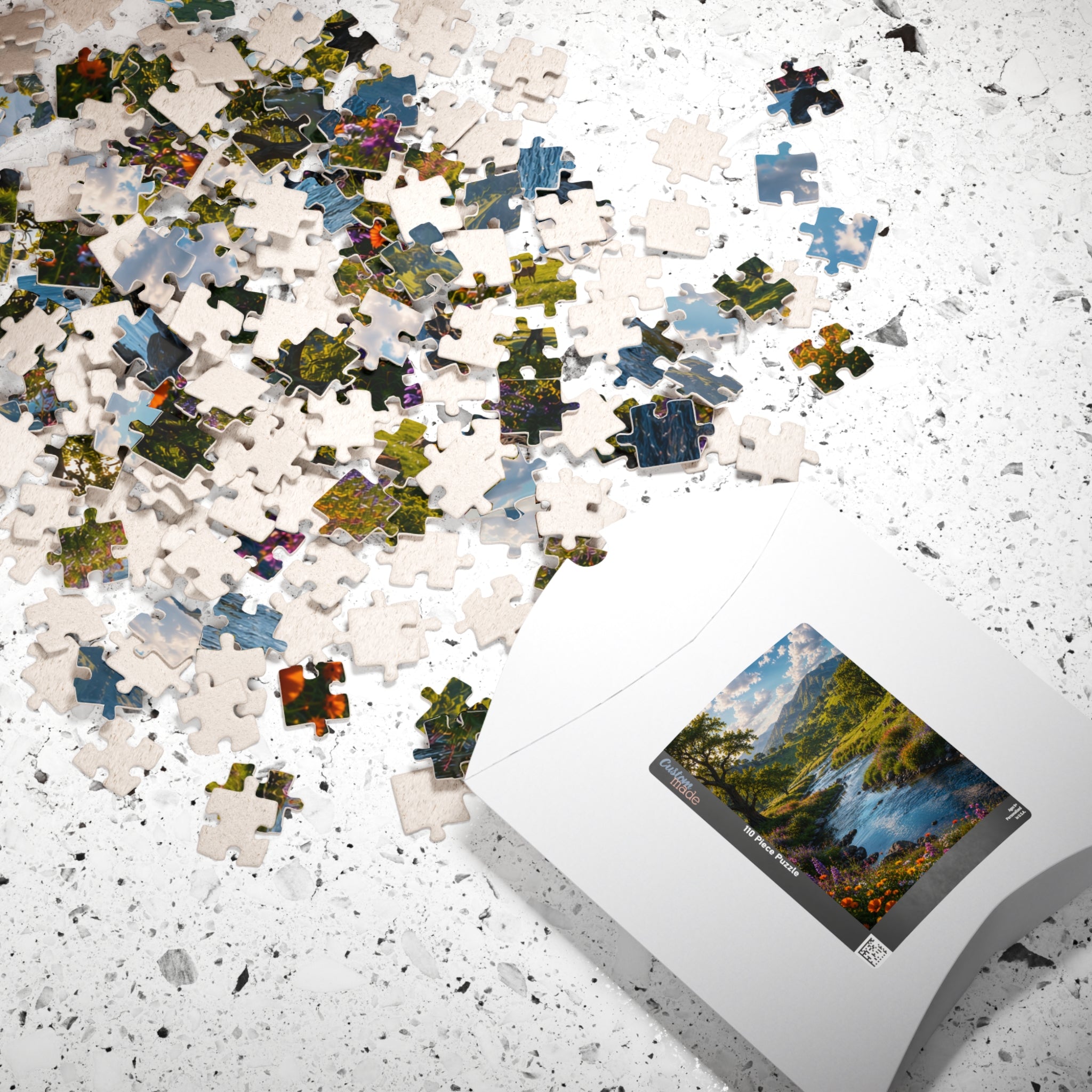 Scenic River Valley Jigsaw Puzzle — 110-1014 pcs Nature Puzzle