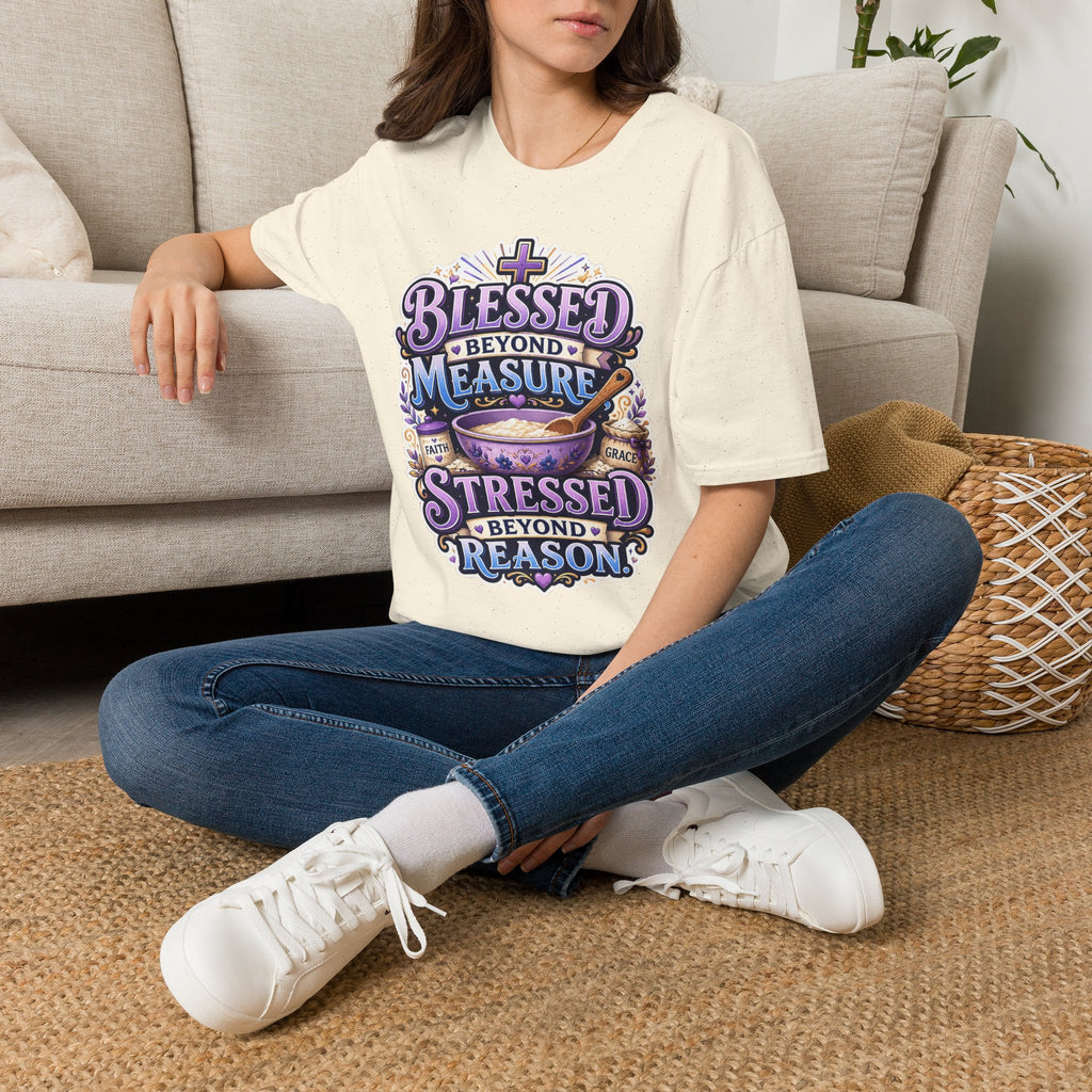 Blessed Beyond Measure T-Shirt — Faith-Inspired Christian Graphic Tee
