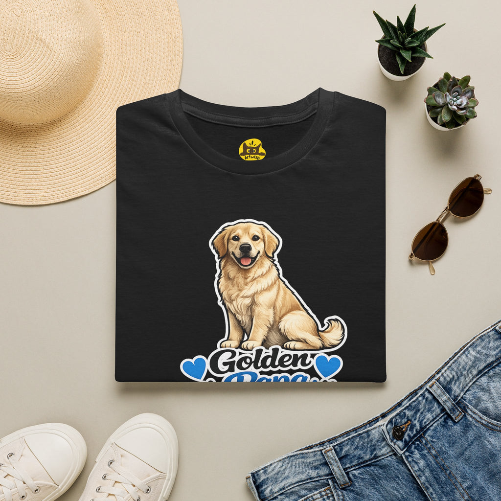 Golden Retriever Papa T‑Shirt — Cute Golden Dog Dad Tee