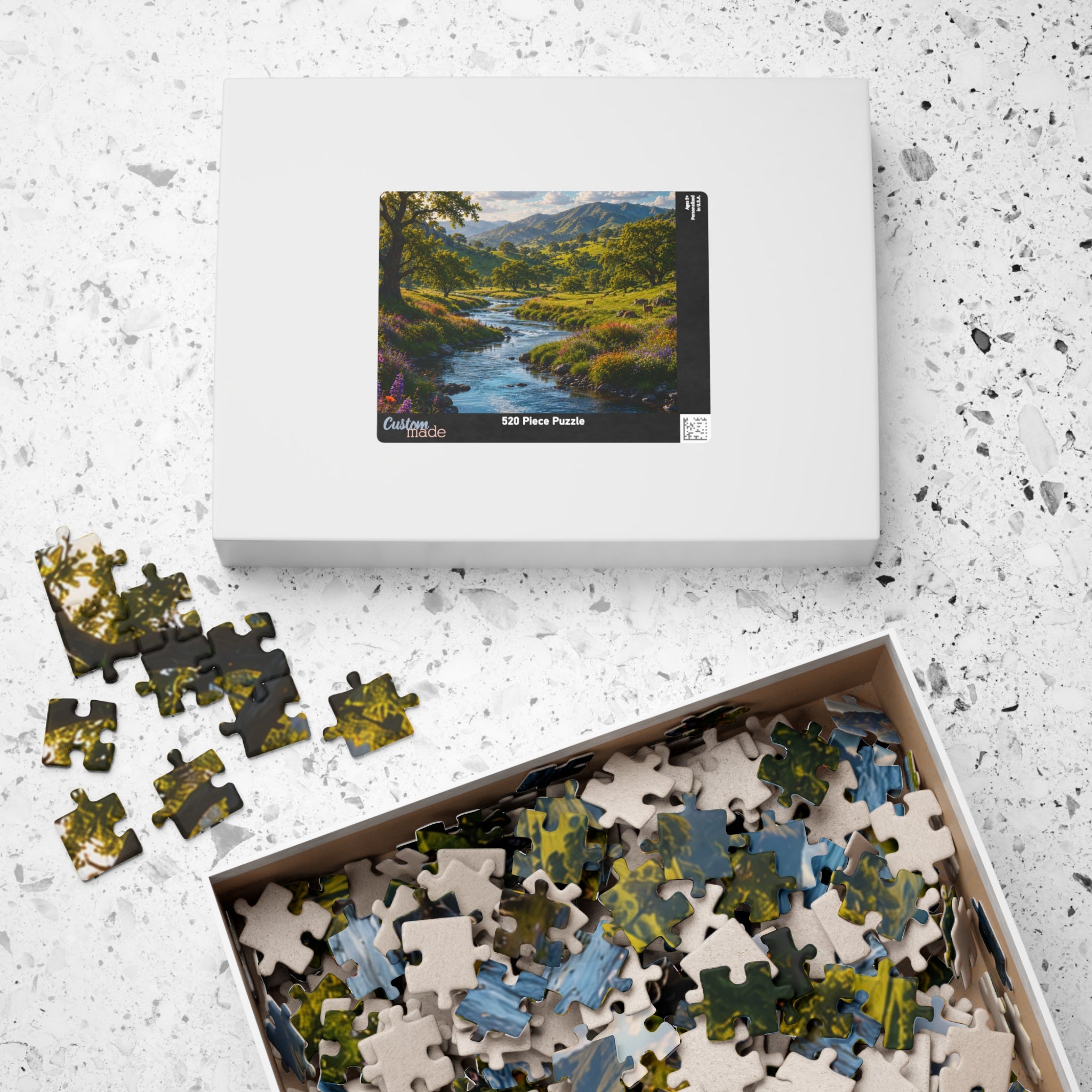Scenic River Valley Jigsaw Puzzle — 110-1014 pcs Nature Puzzle