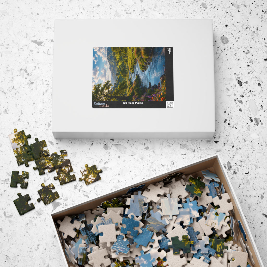 Scenic River Valley Jigsaw Puzzle — 110-1014 pcs Nature Puzzle
