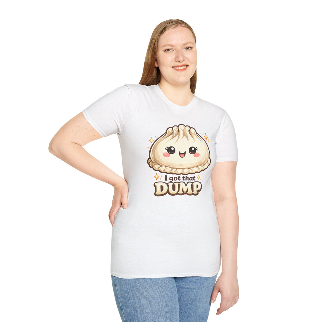 Dumpling T-Shirt — Cute Kawaii Dumpling Design with "I Got That Dump"