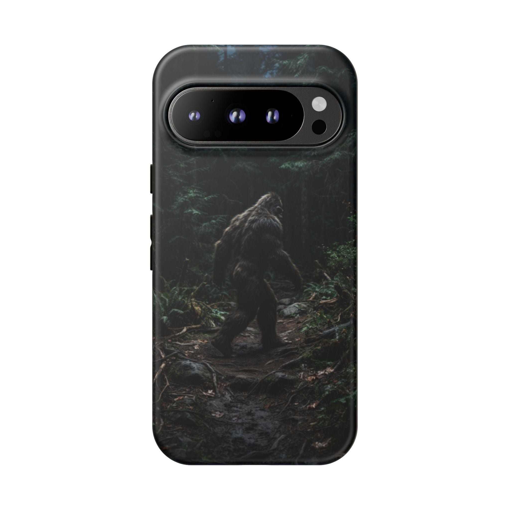 Bigfoot Forest Phone Case — Sasquatch Woodland Protective Cover