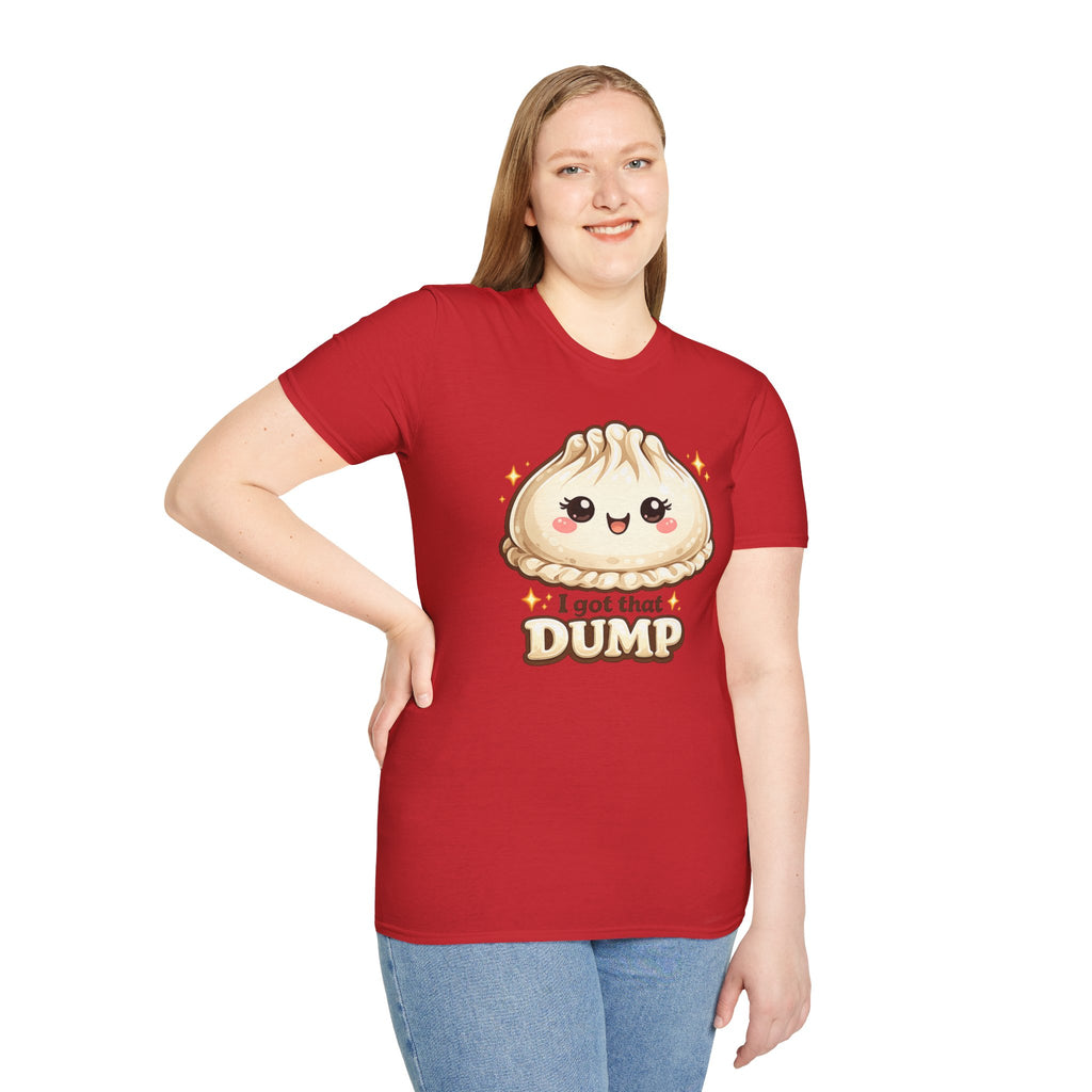 Dumpling T-Shirt — Cute Kawaii Dumpling Design with "I Got That Dump"