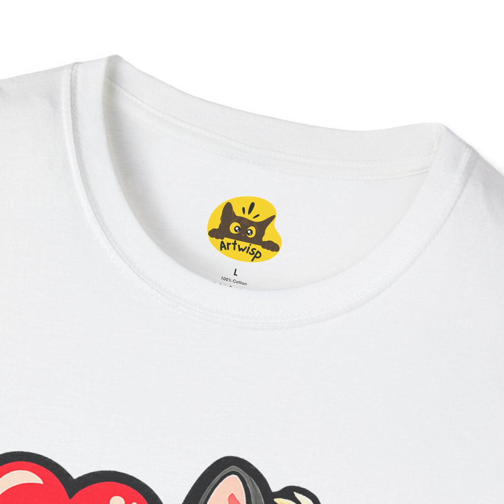 I Heart Yorkies T‑Shirt — Cute Yorkie Dog Lover Tee