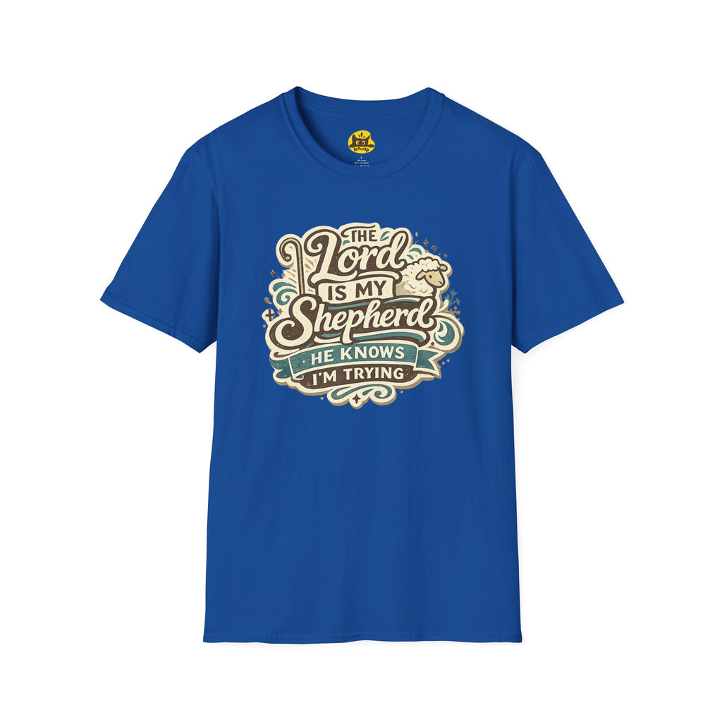 The Lord Is My Shepherd T-Shirt — Christian Faith Inspirational Tee