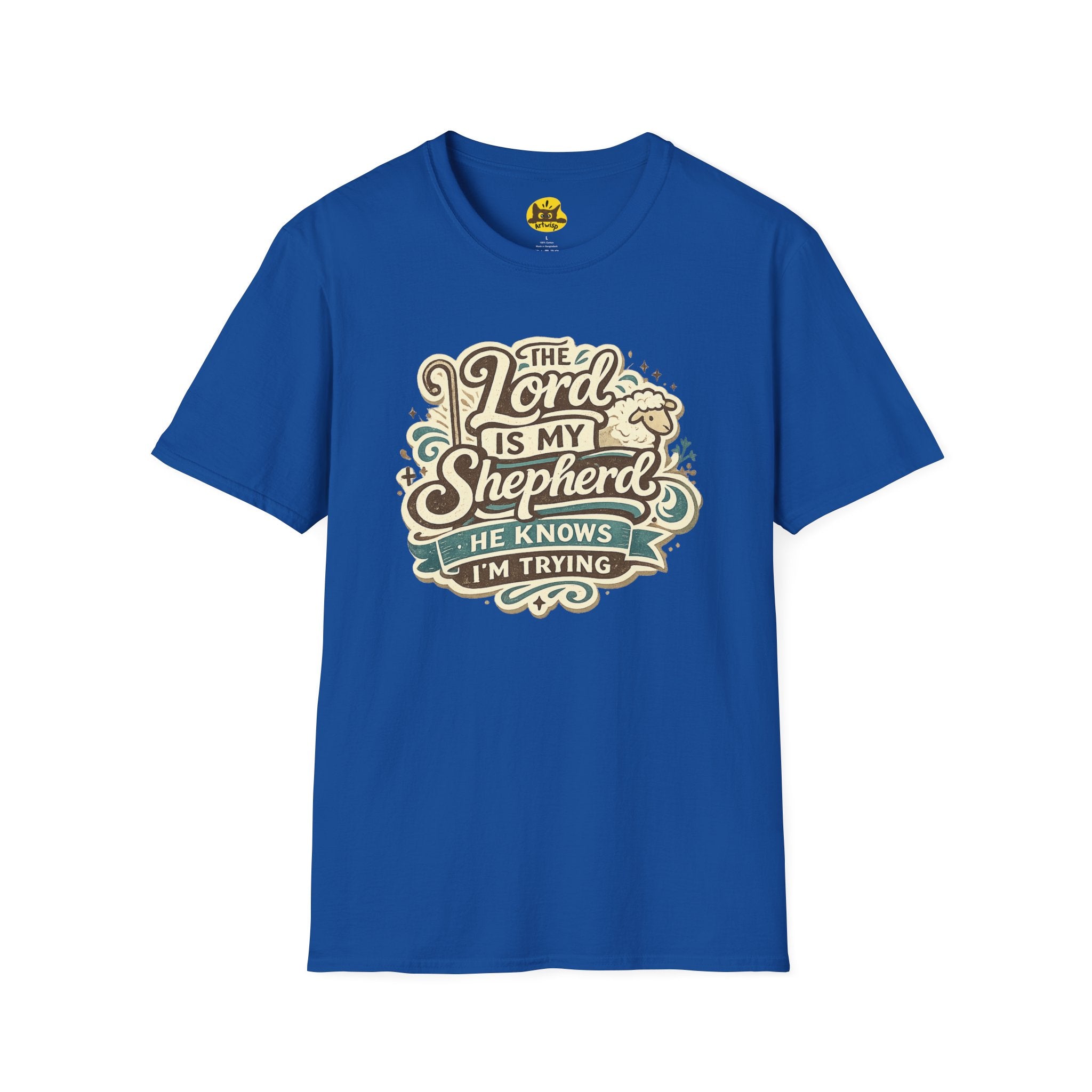 The Lord Is My Shepherd T-Shirt — Christian Faith Inspirational Tee