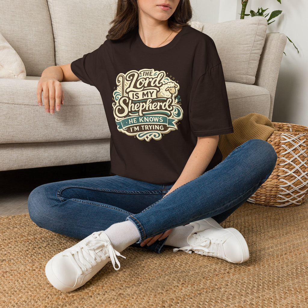 The Lord Is My Shepherd T-Shirt — Christian Faith Inspirational Tee