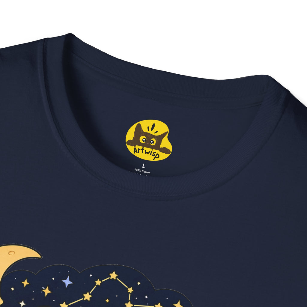 Moon Child T-Shirt — "Stay Wild, Moon Child" Fox & Moon Graphic Tee