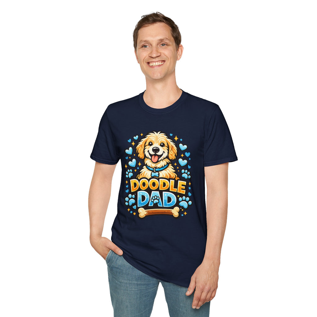 Doodle Dad T-Shirt — Cute Goldendoodle Dog Dad Tee