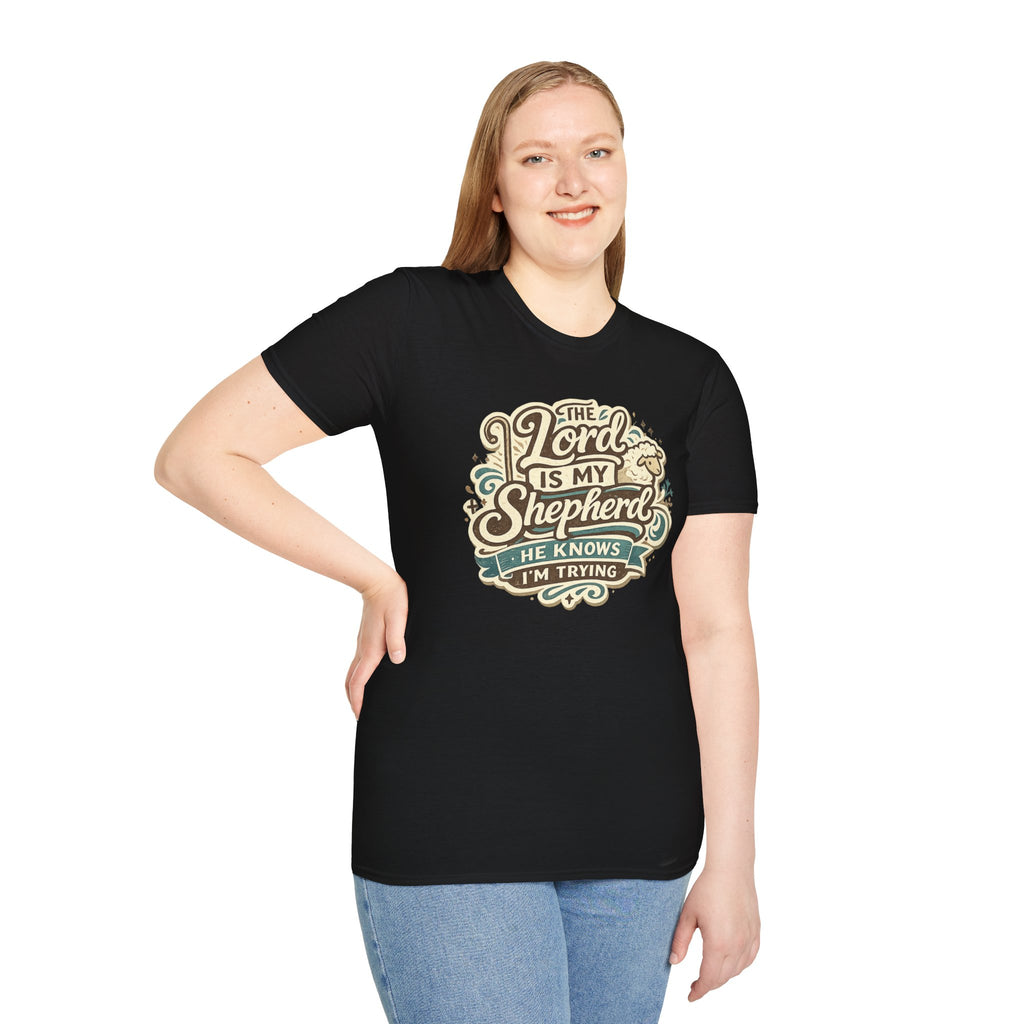 The Lord Is My Shepherd T-Shirt — Christian Faith Inspirational Tee