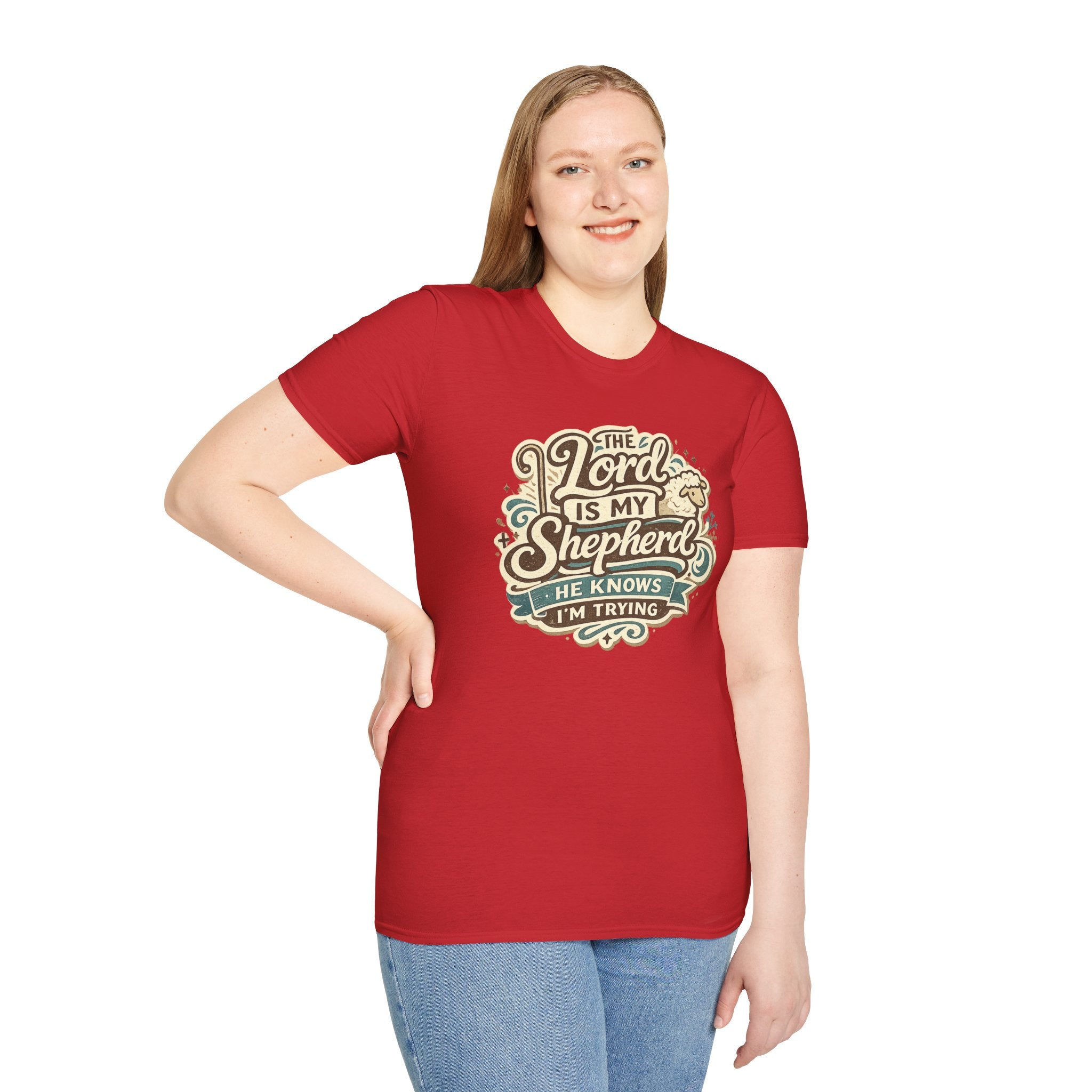 The Lord Is My Shepherd T-Shirt — Christian Faith Inspirational Tee