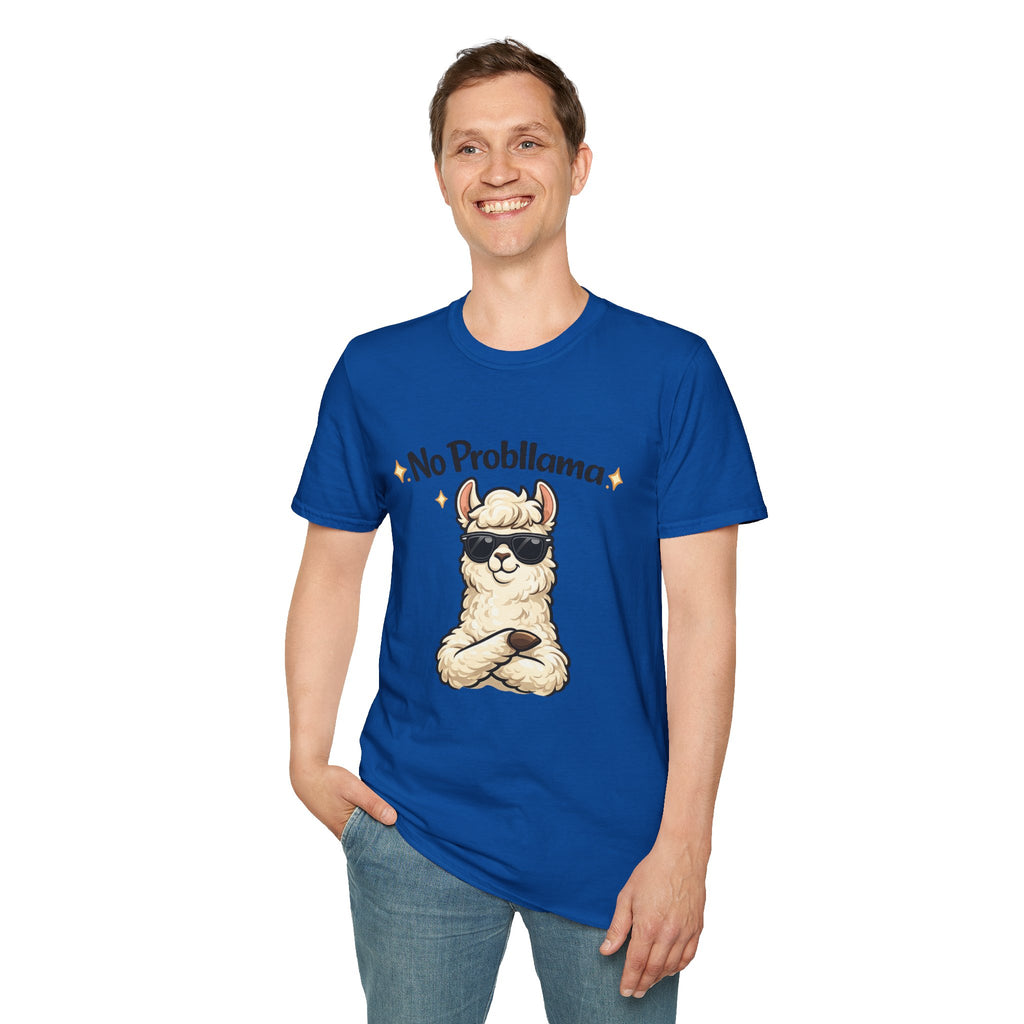 No Probllama T-Shirt — Funny Llama Graphic Tee