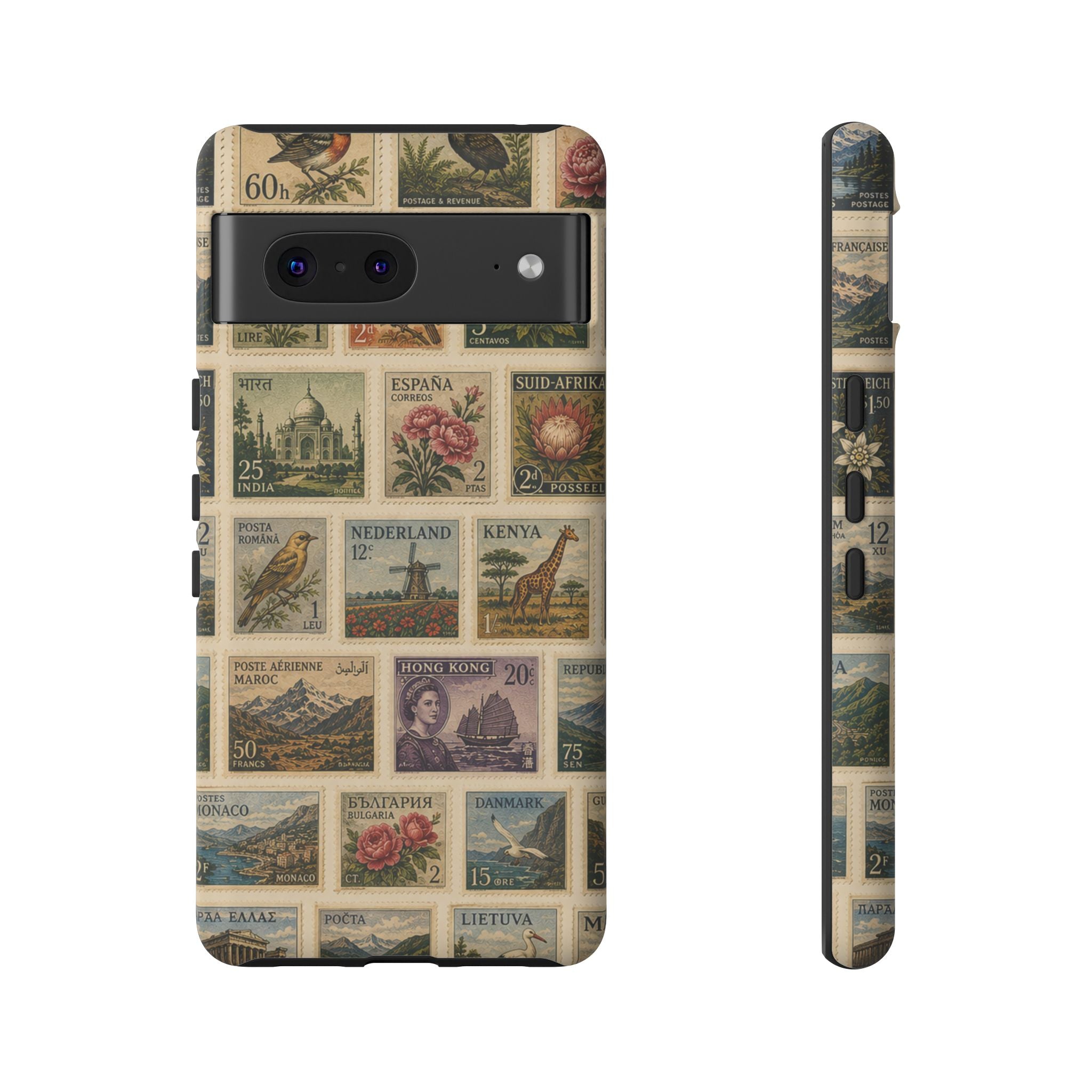Vintage Postage Stamp Phone Case | Multiple Types