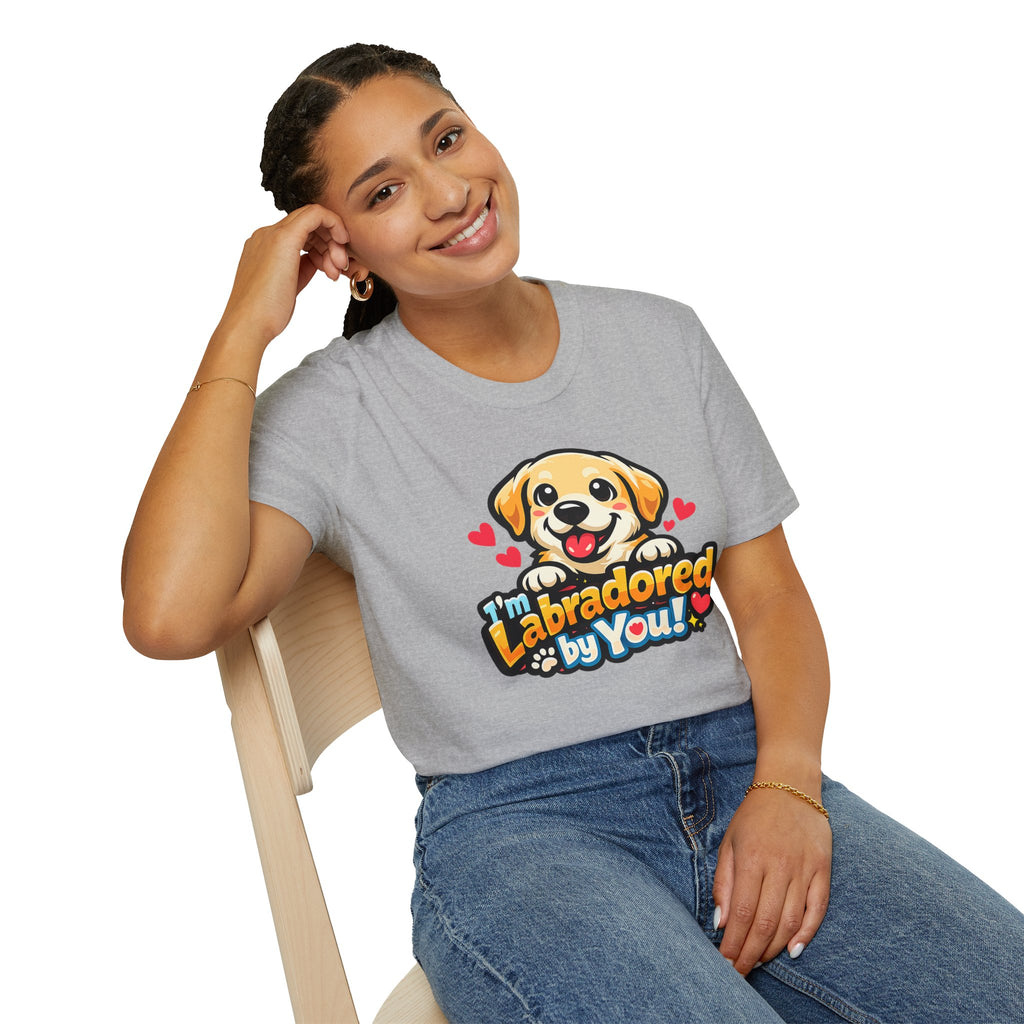 "I'm Labradored by You" Dog Lover Tee — Labradored Cute Puppy T‑Shirt
