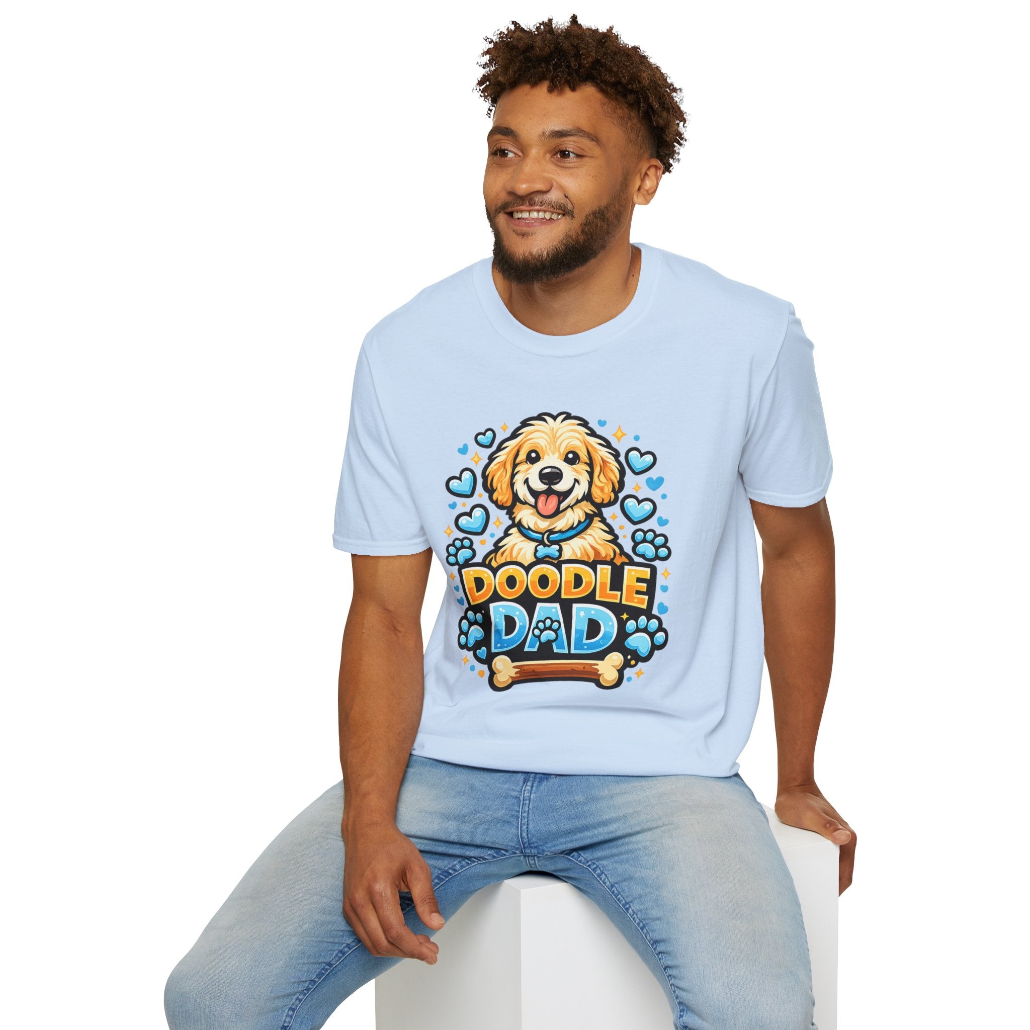Doodle Dad T-Shirt — Cute Goldendoodle Dog Dad Tee