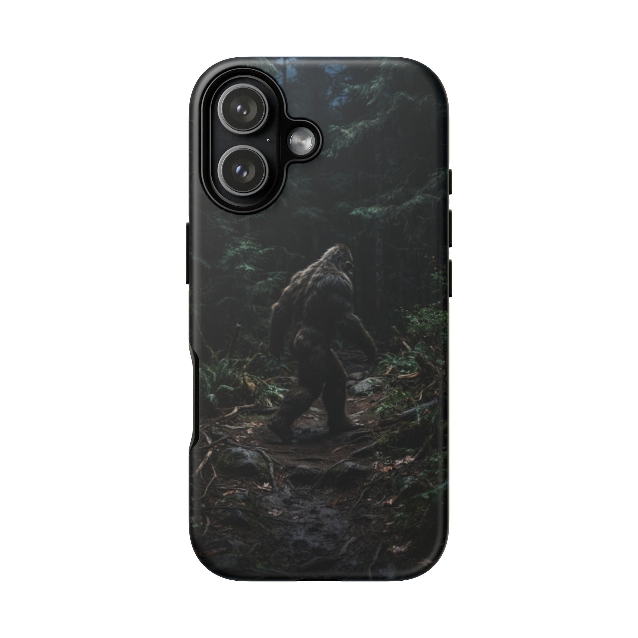 Bigfoot Forest Phone Case — Sasquatch Woodland Protective Cover
