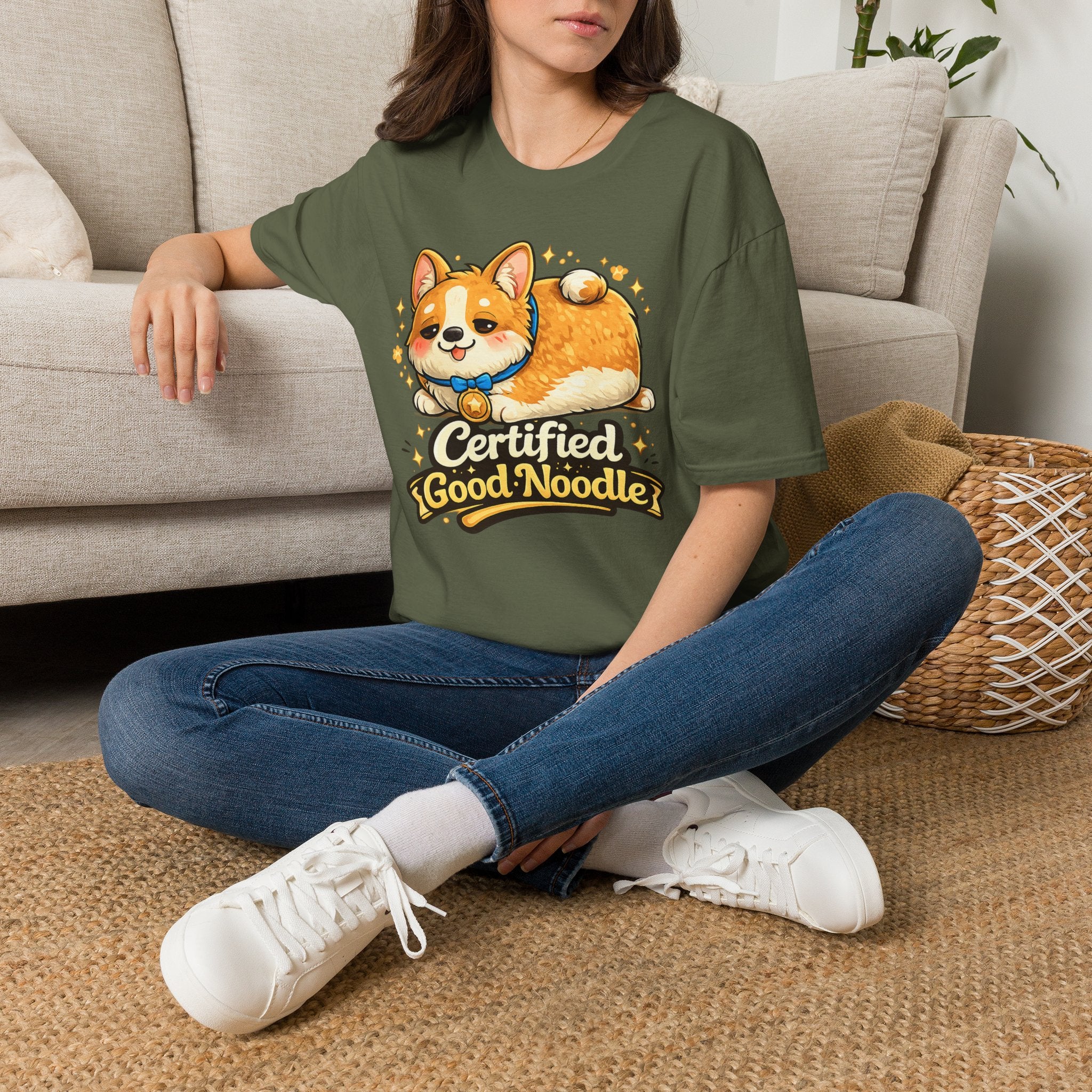 Certified Good Noodle Corgi T-Shirt