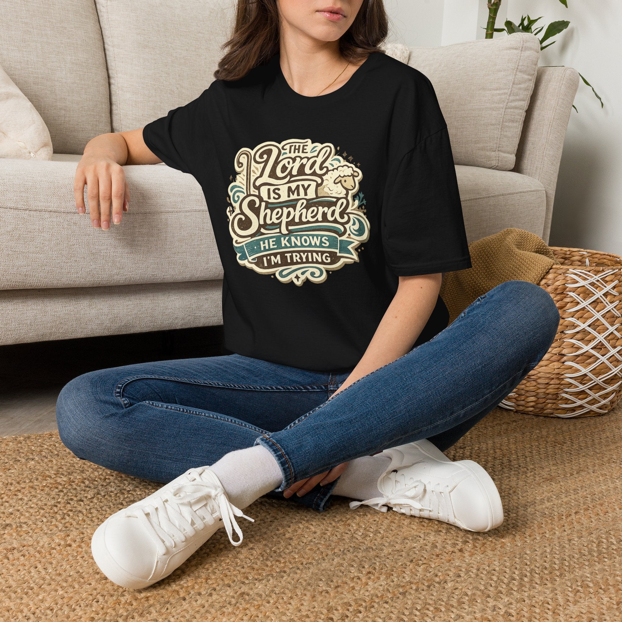 The Lord Is My Shepherd T-Shirt — Christian Faith Inspirational Tee