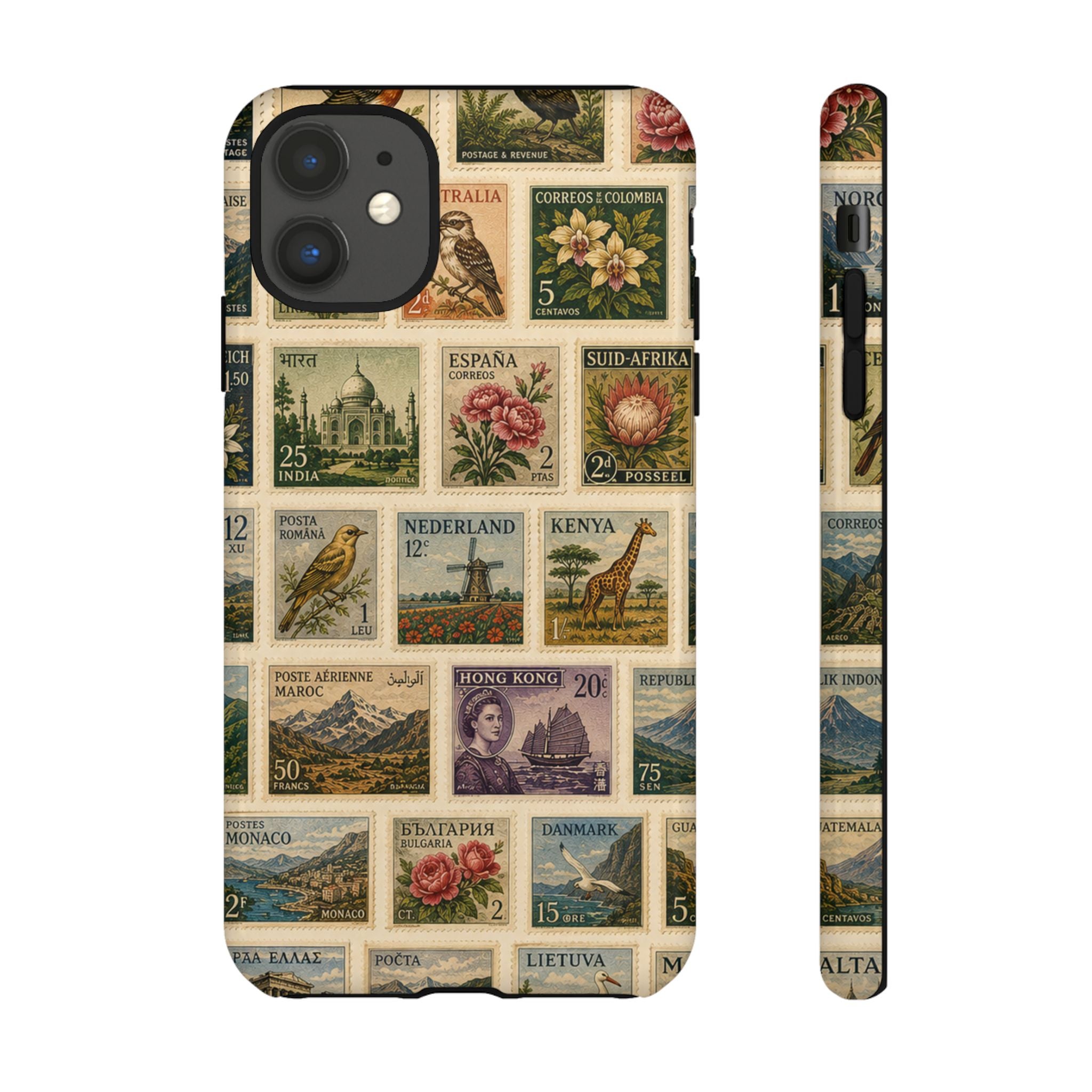 Vintage Postage Stamp Phone Case | Multiple Types