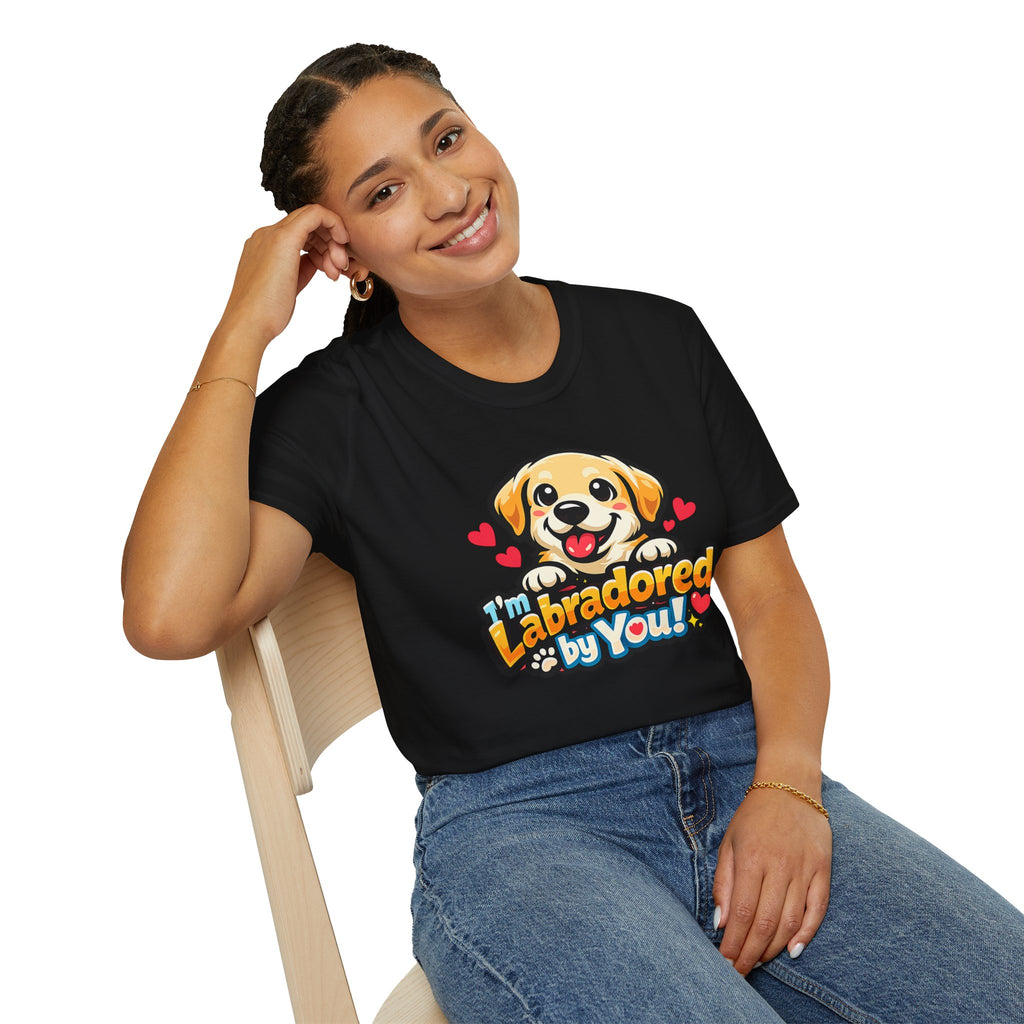 "I'm Labradored by You" Dog Lover Tee — Labradored Cute Puppy T‑Shirt