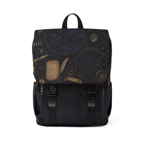 Astrology Star Map Shoulder Backpack – Celestial Constellation Shoulder Bag