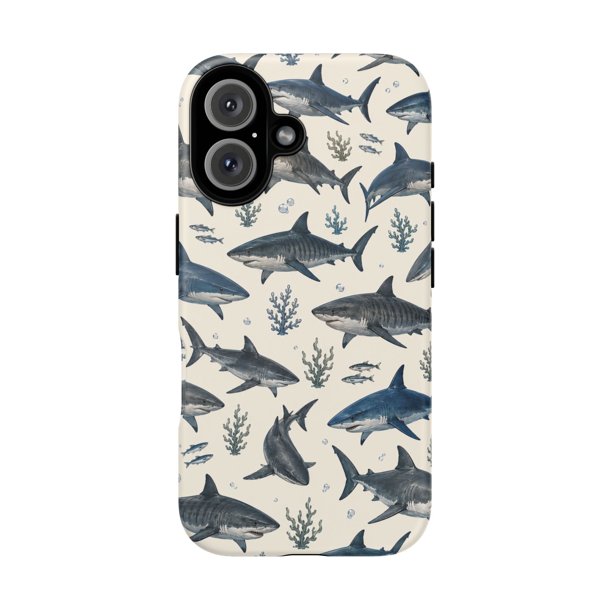 Shark Pattern Phone Case – Nautical Oceanic Phone Cover