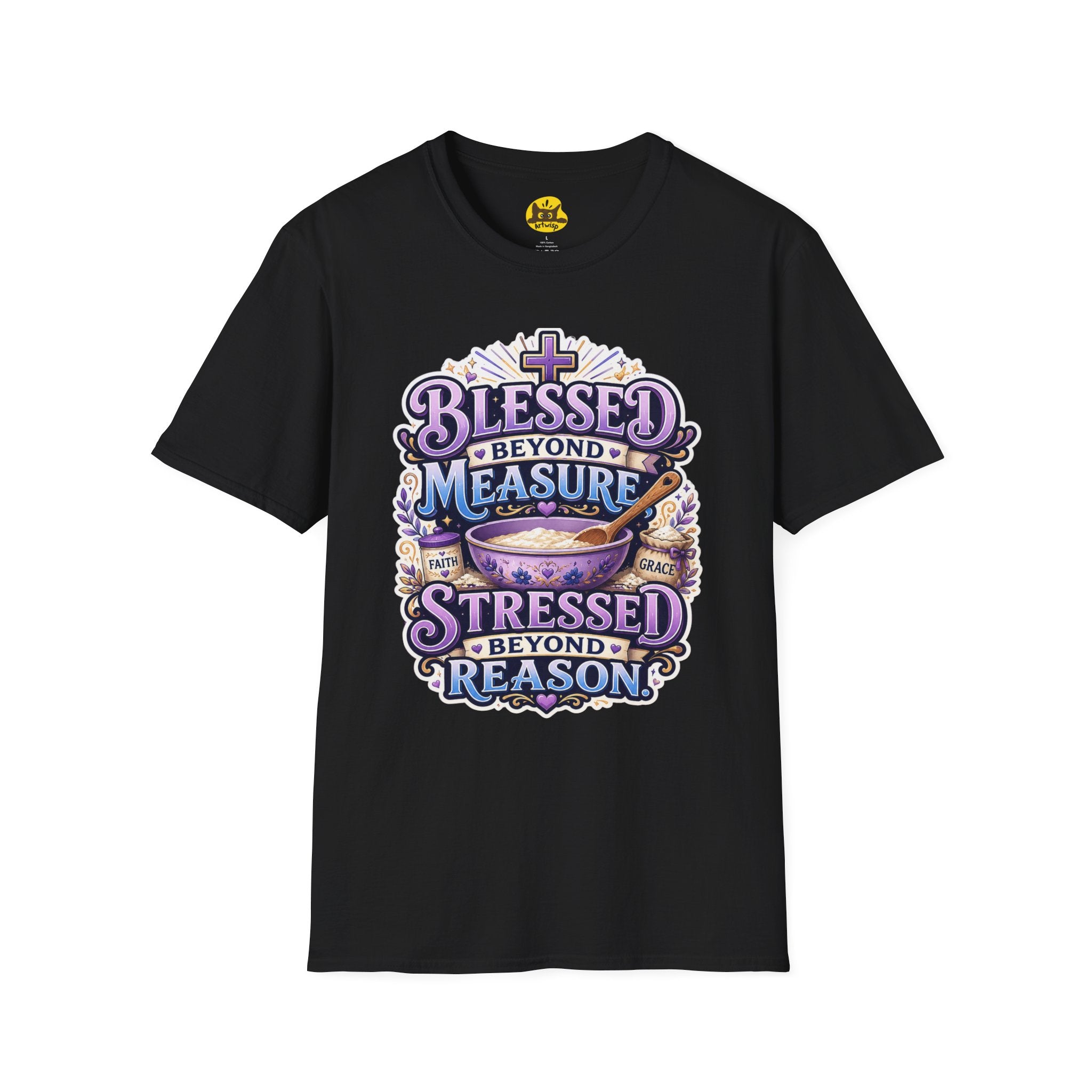 Blessed Beyond Measure T-Shirt — Faith-Inspired Christian Graphic Tee