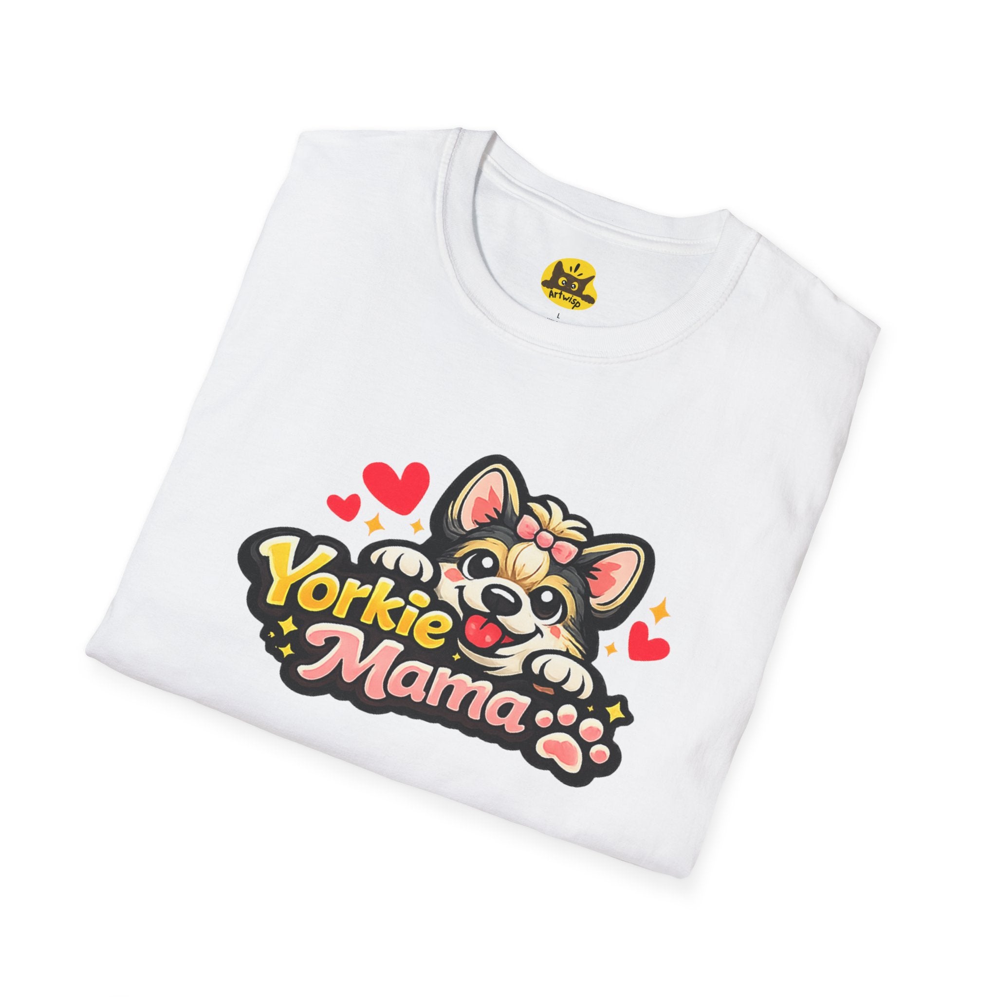 Yorkie Mama T-Shirt — Cute Yorkshire Terrier Mom Tee