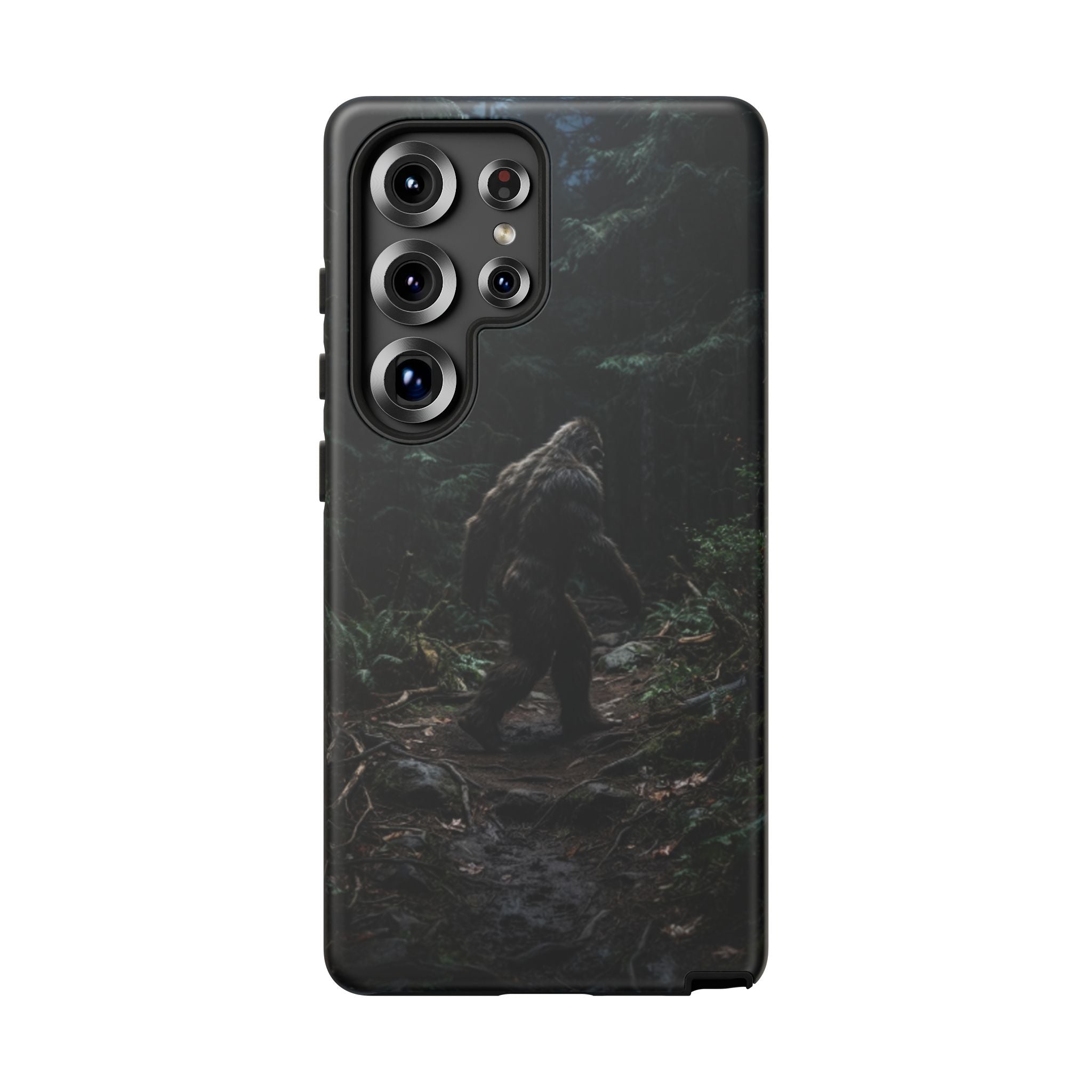 Bigfoot Forest Phone Case — Sasquatch Woodland Protective Cover