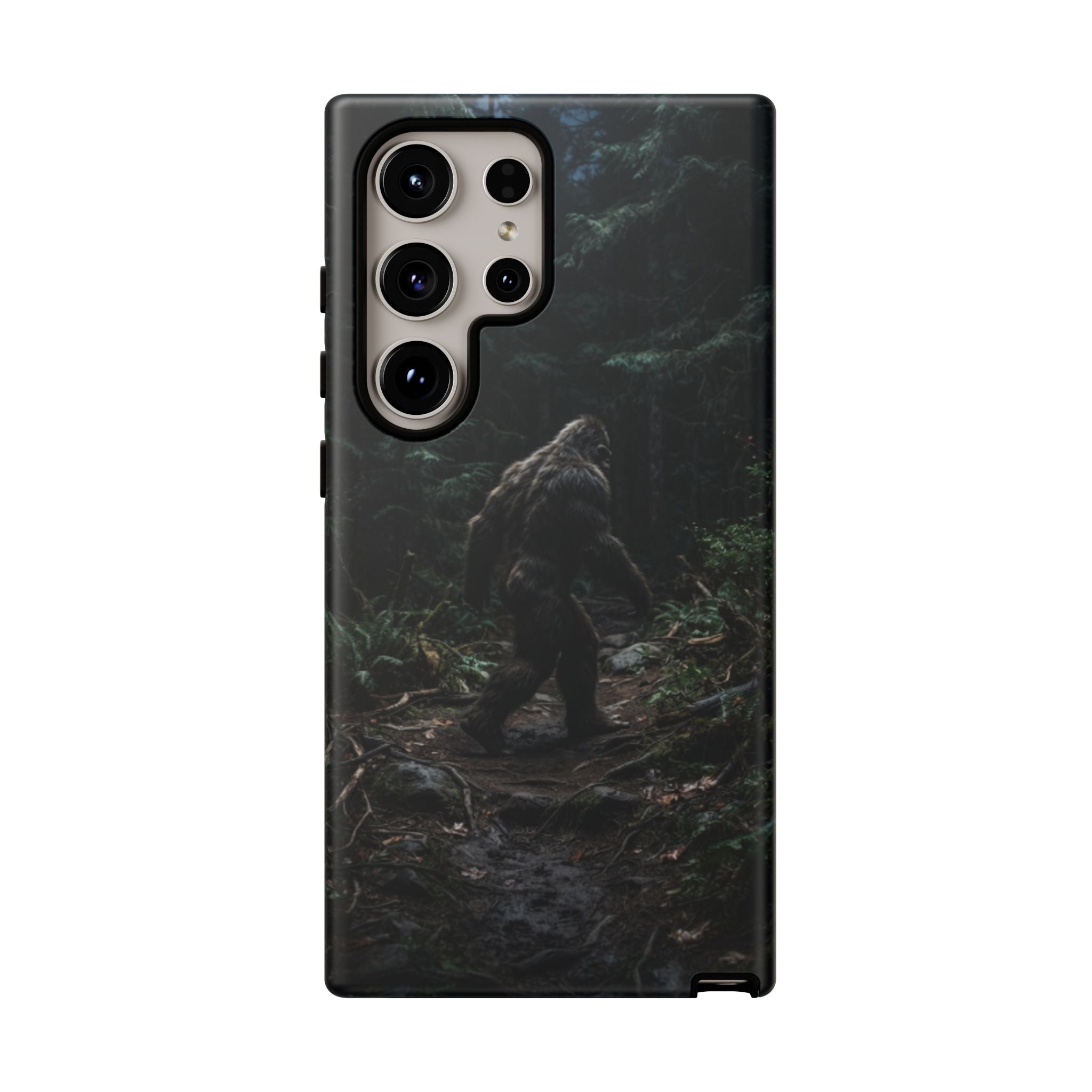 Bigfoot Forest Phone Case — Sasquatch Woodland Protective Cover