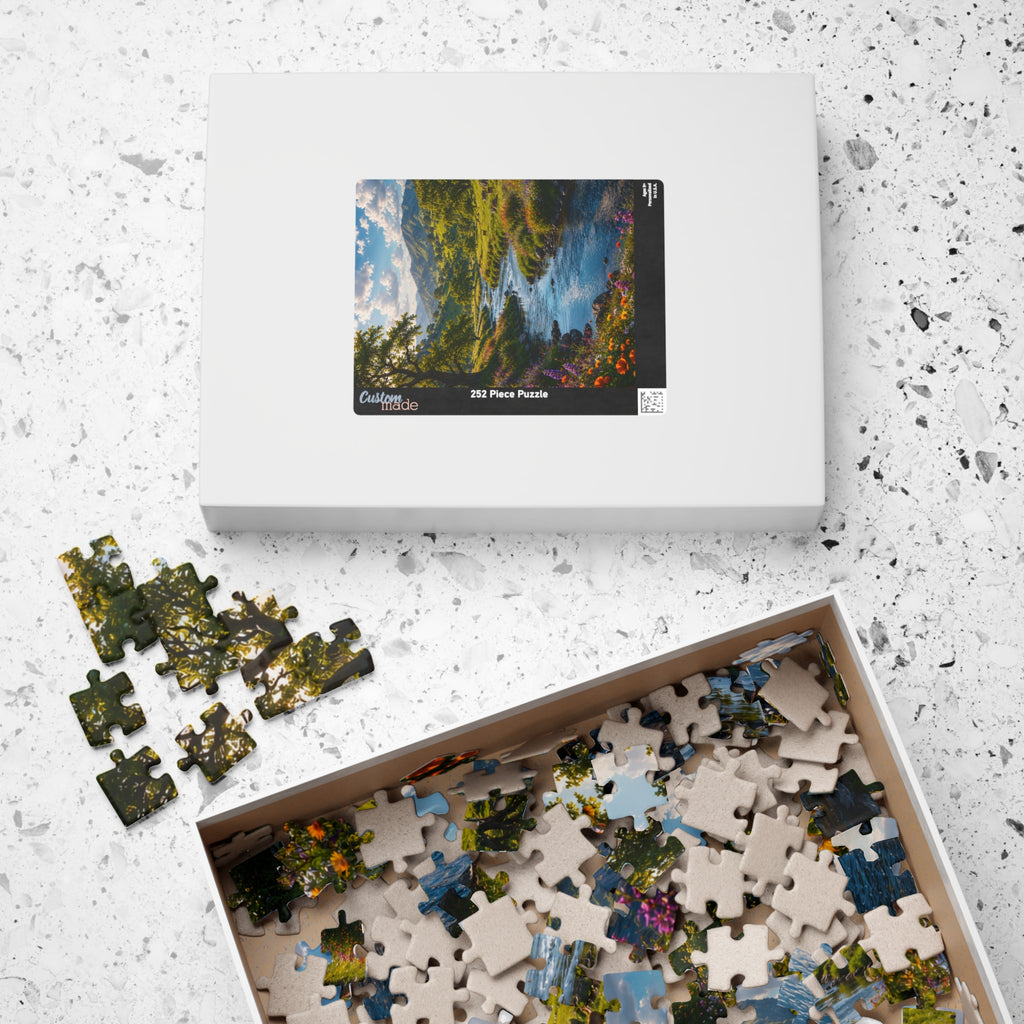 Scenic River Valley Jigsaw Puzzle — 110-1014 pcs Nature Puzzle