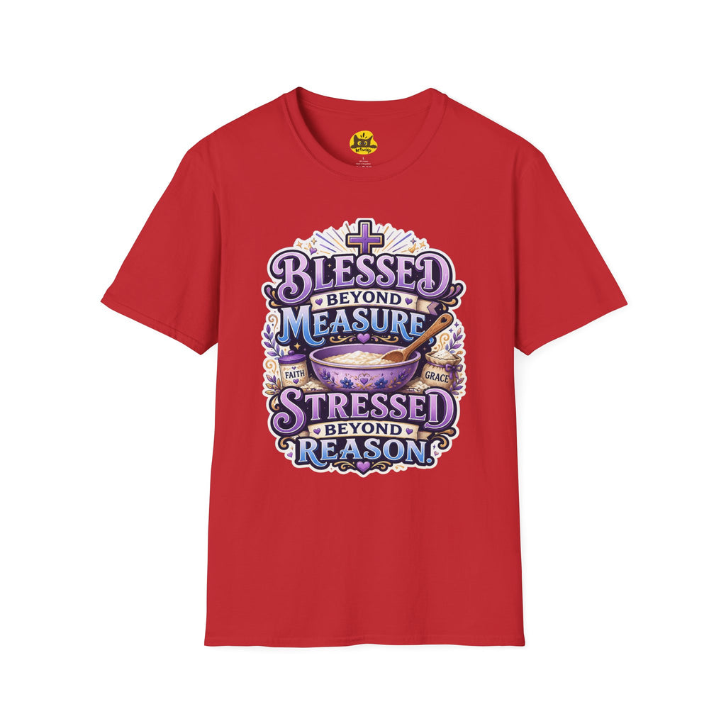 Blessed Beyond Measure T-Shirt — Faith-Inspired Christian Graphic Tee