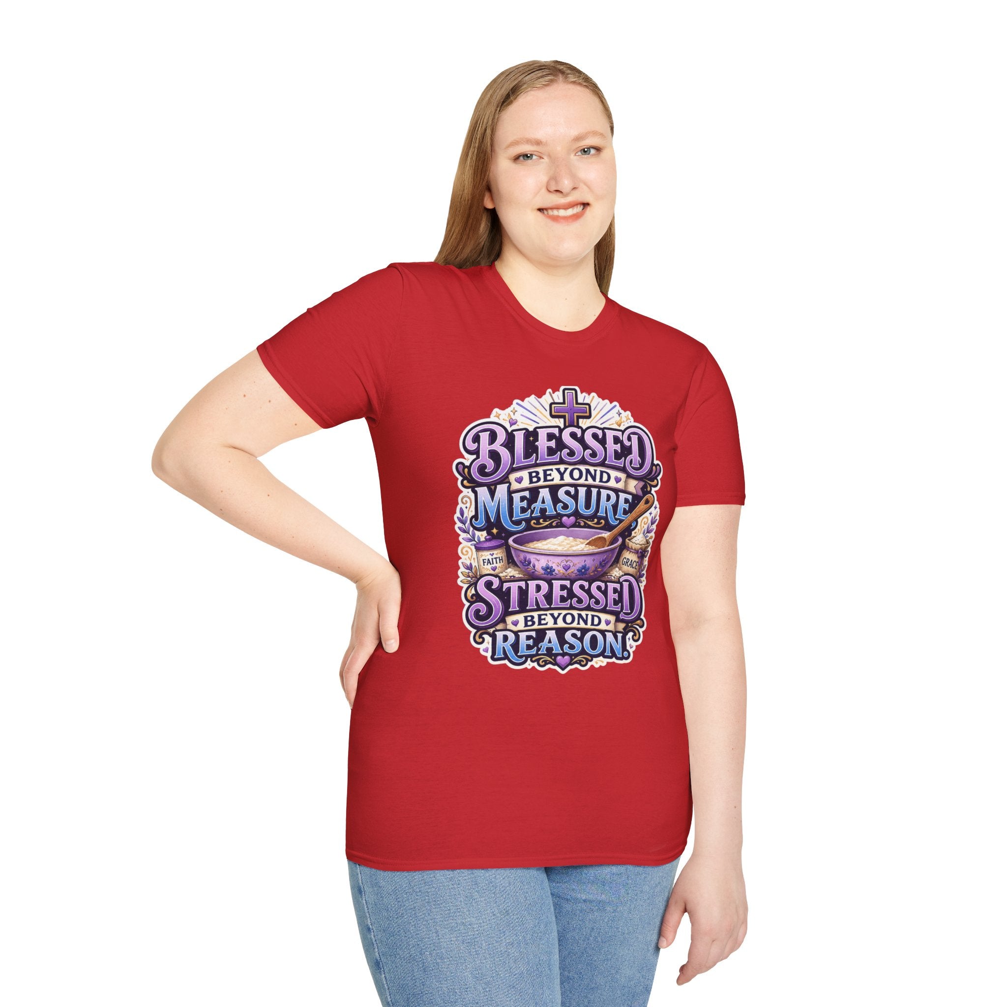 Blessed Beyond Measure T-Shirt — Faith-Inspired Christian Graphic Tee