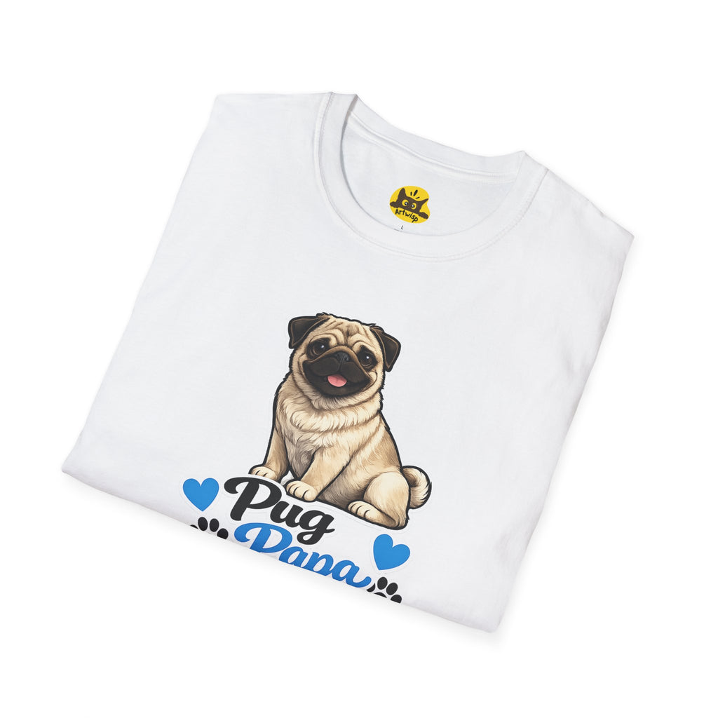 Pug Papa T‑Shirt — Cute Pug Dog Graphic Tee for Dog Lovers