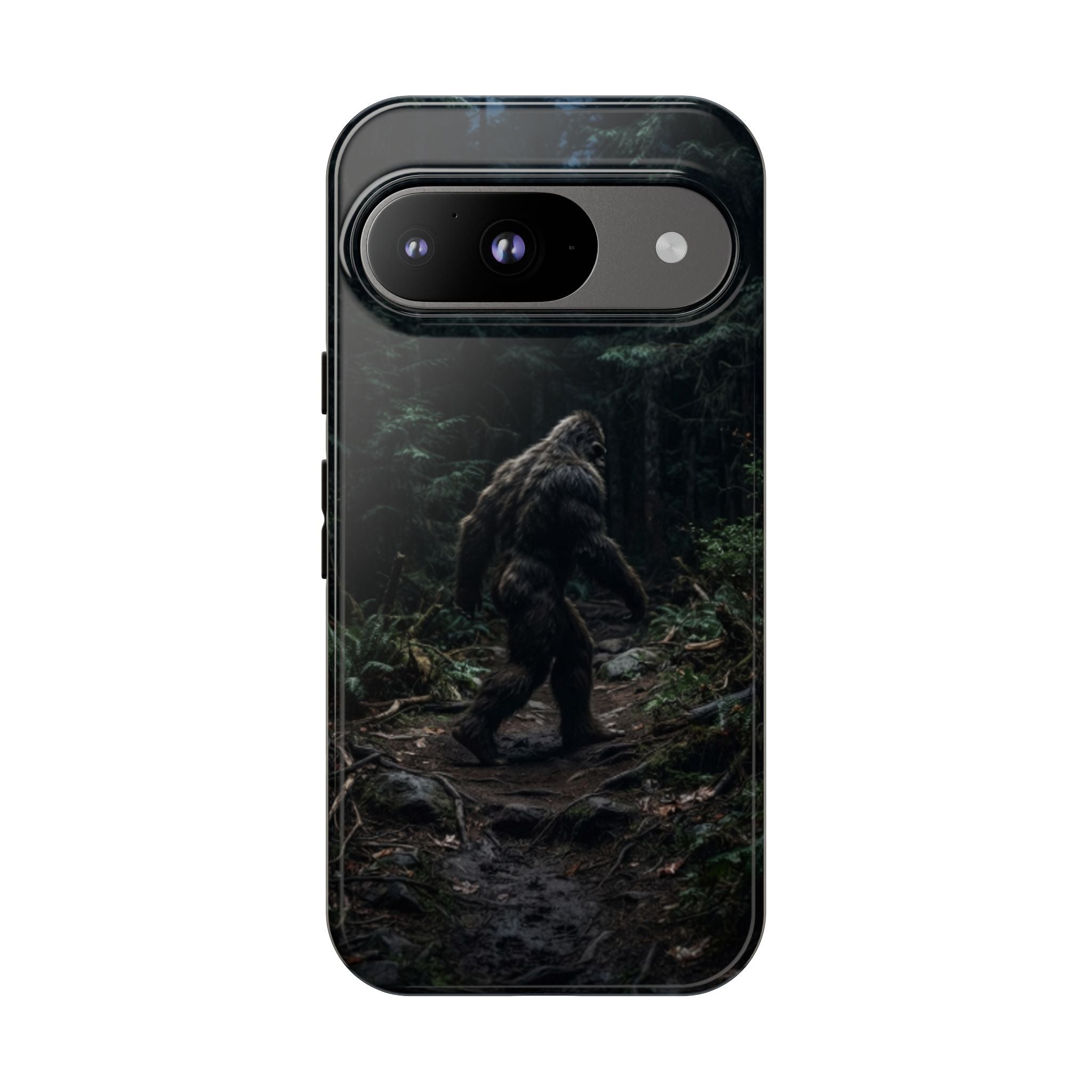 Bigfoot Forest Phone Case — Sasquatch Woodland Protective Cover
