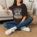 Jesus Took The Wheel T‑Shirt — "Jesus Took The Kids Took Everything Else" Christian Graphic Tee