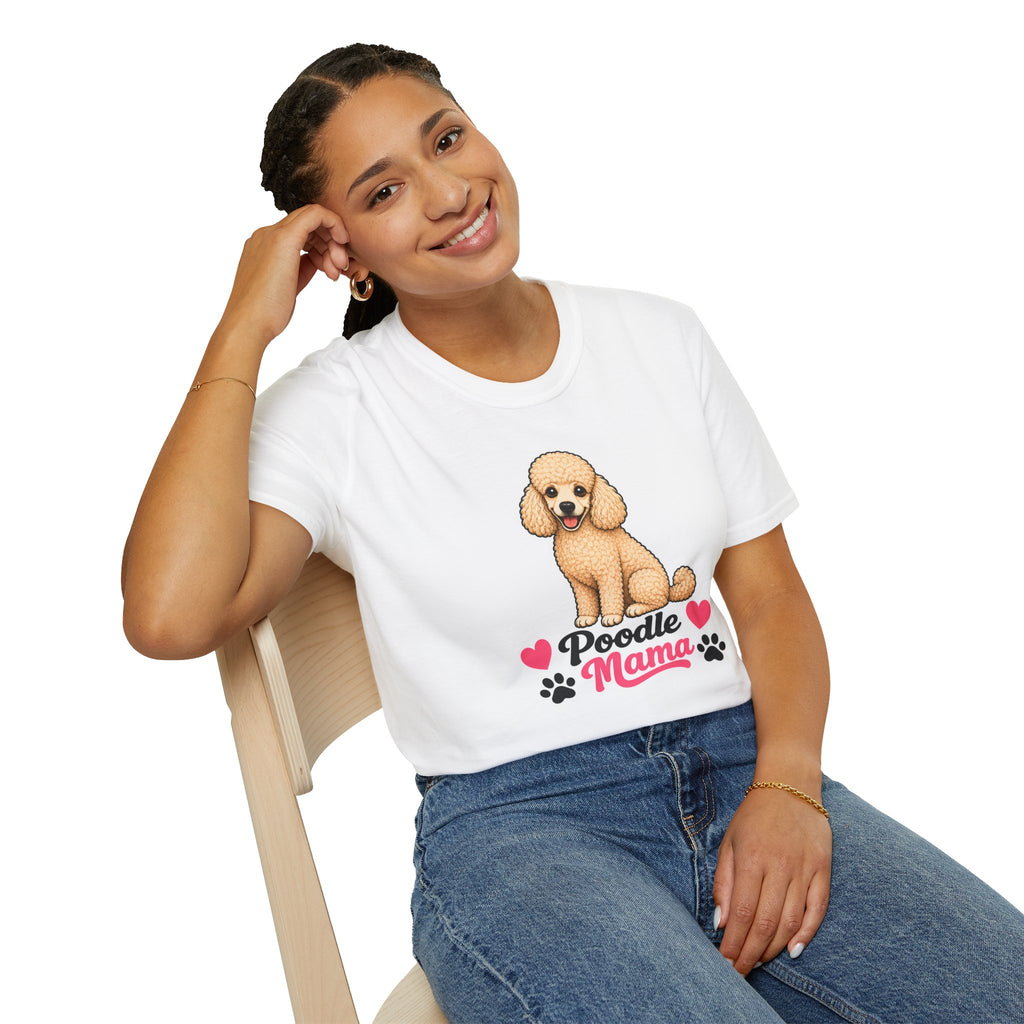 Poodle Mama T-Shirt — Cute Poodle Dog Tee for Dog Lovers