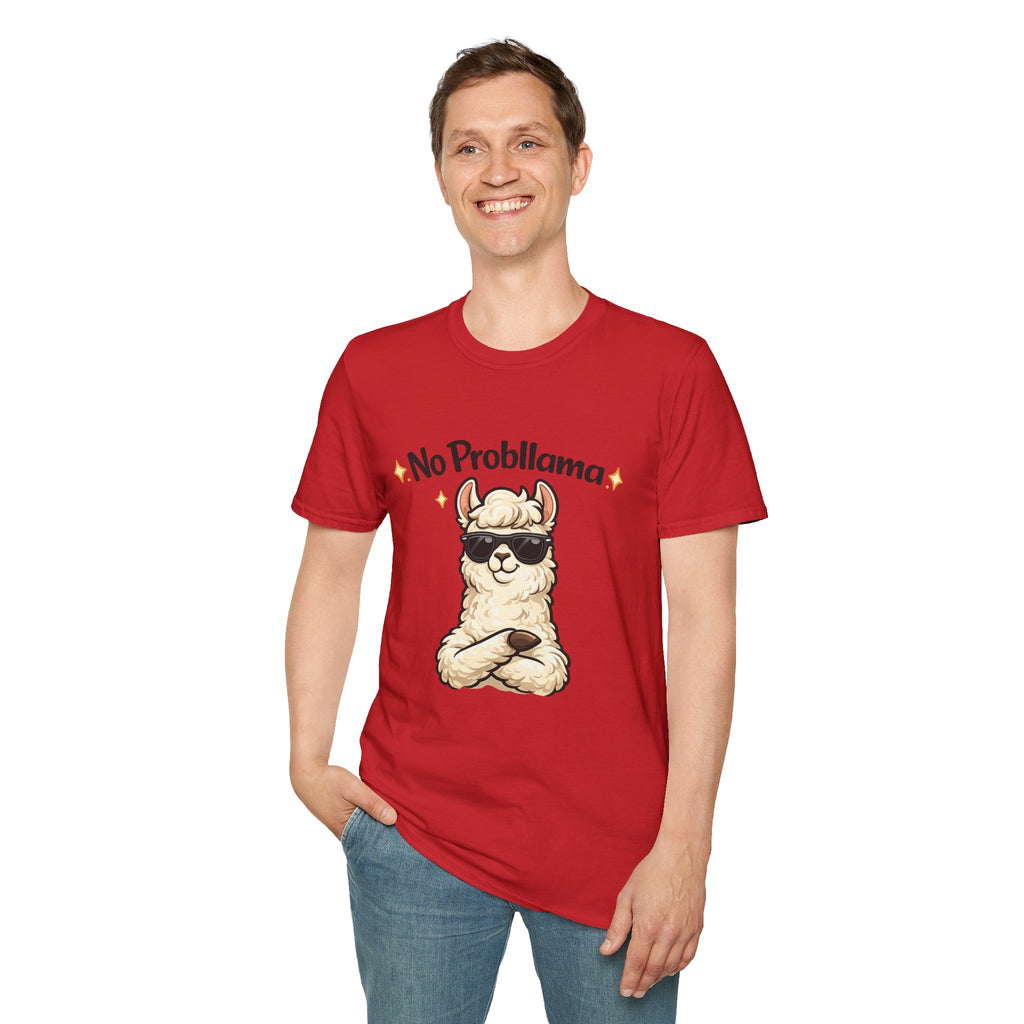 No Probllama T-Shirt — Funny Llama Graphic Tee