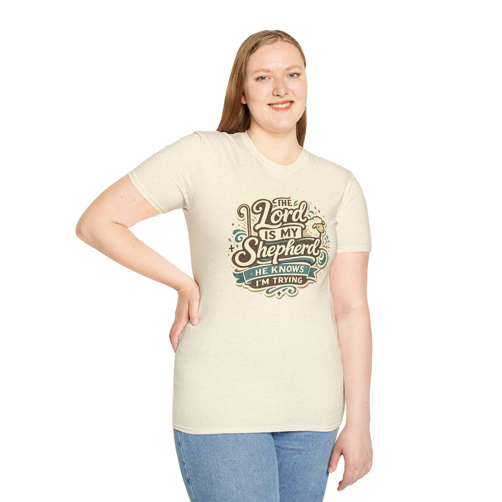 The Lord Is My Shepherd T-Shirt — Christian Faith Inspirational Tee