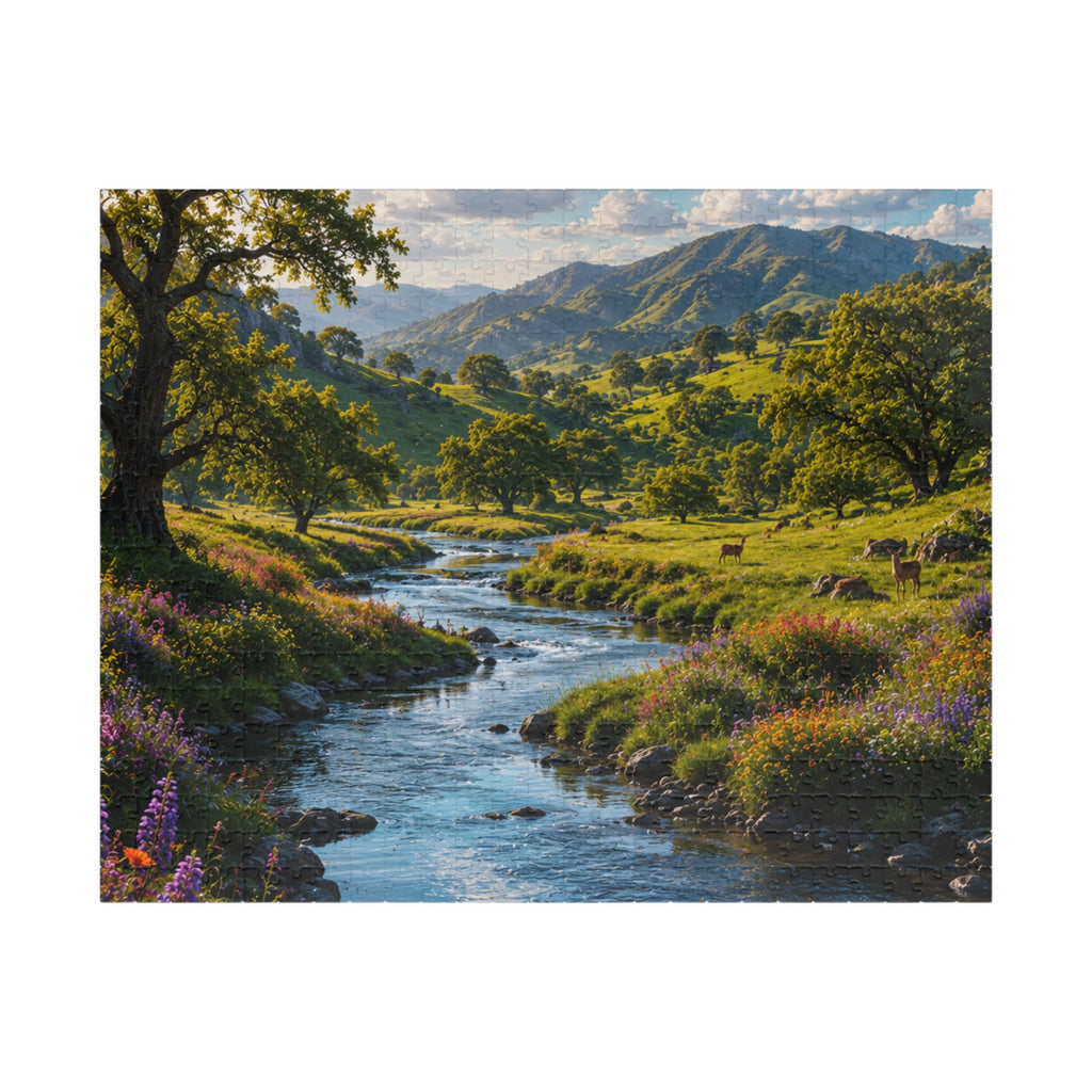Scenic River Valley Jigsaw Puzzle — 110-1014 pcs Nature Puzzle